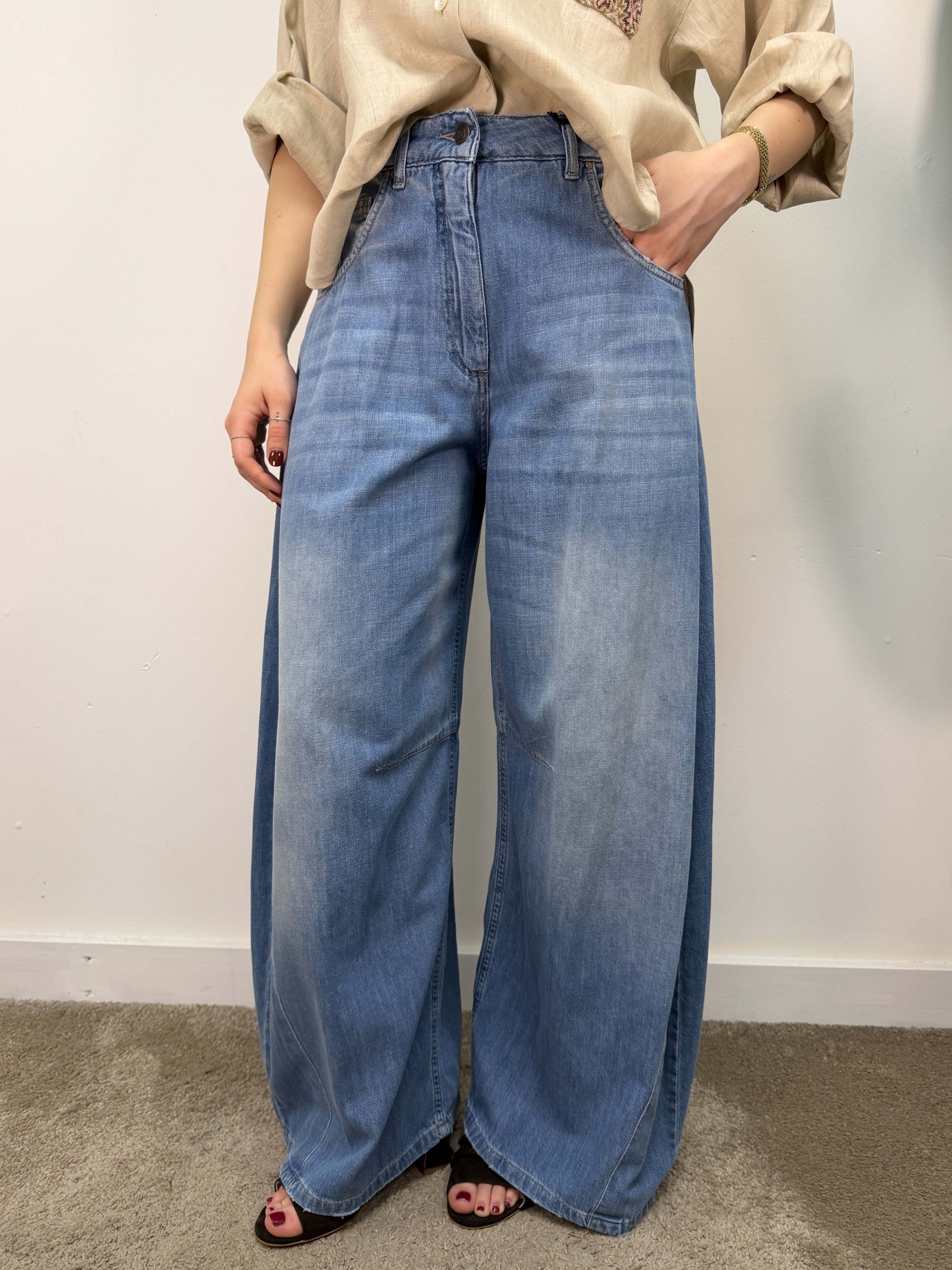 Jeans Louvre mod. barrel Tensione In