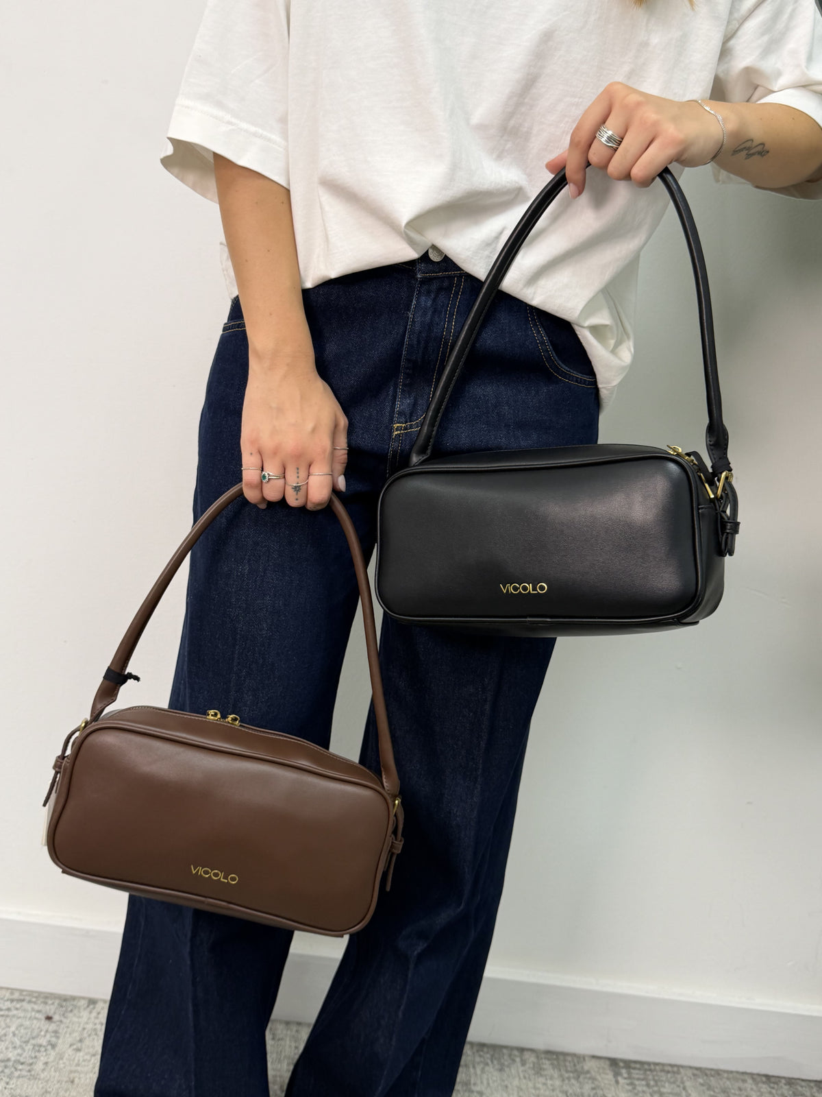 Borsa Trunk rettangolare Vicolo
