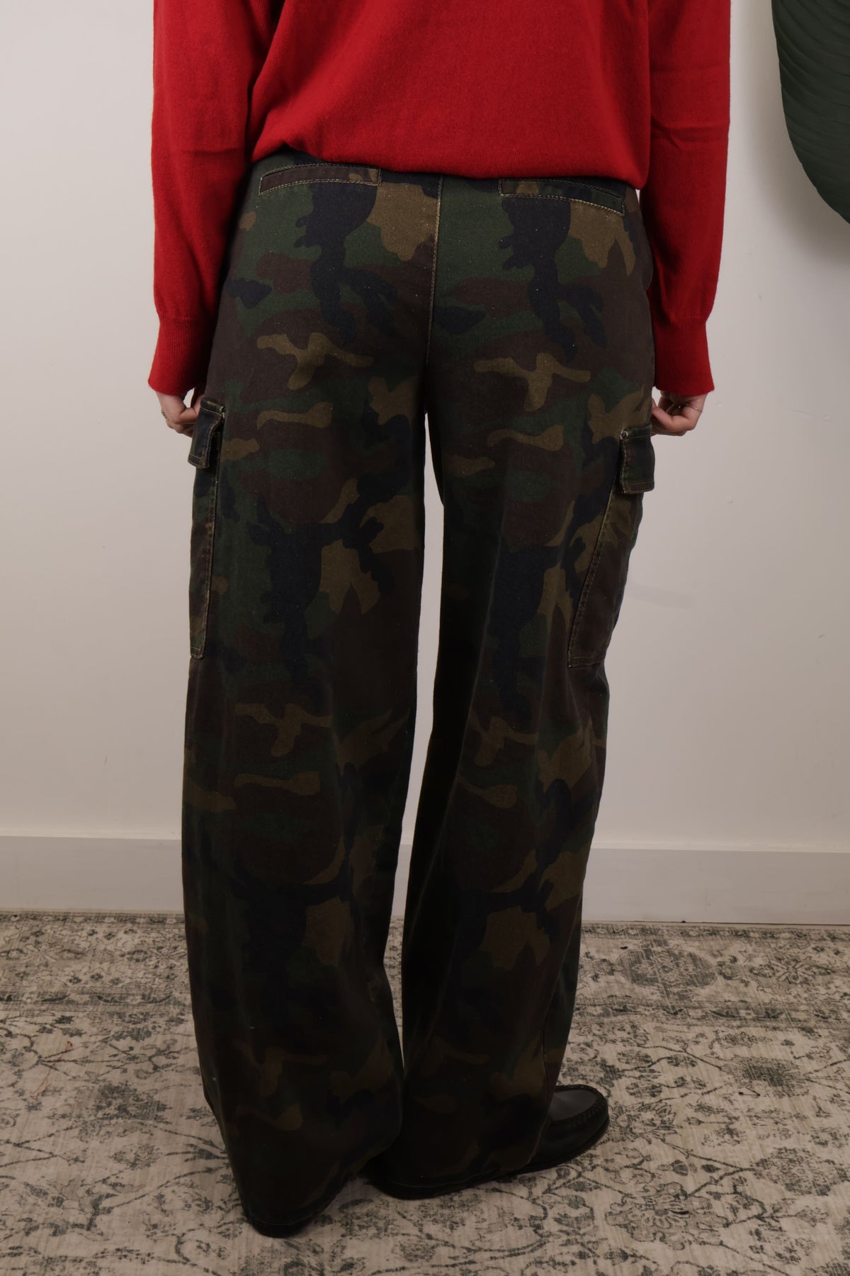 Pantalone cargo camouflage Please