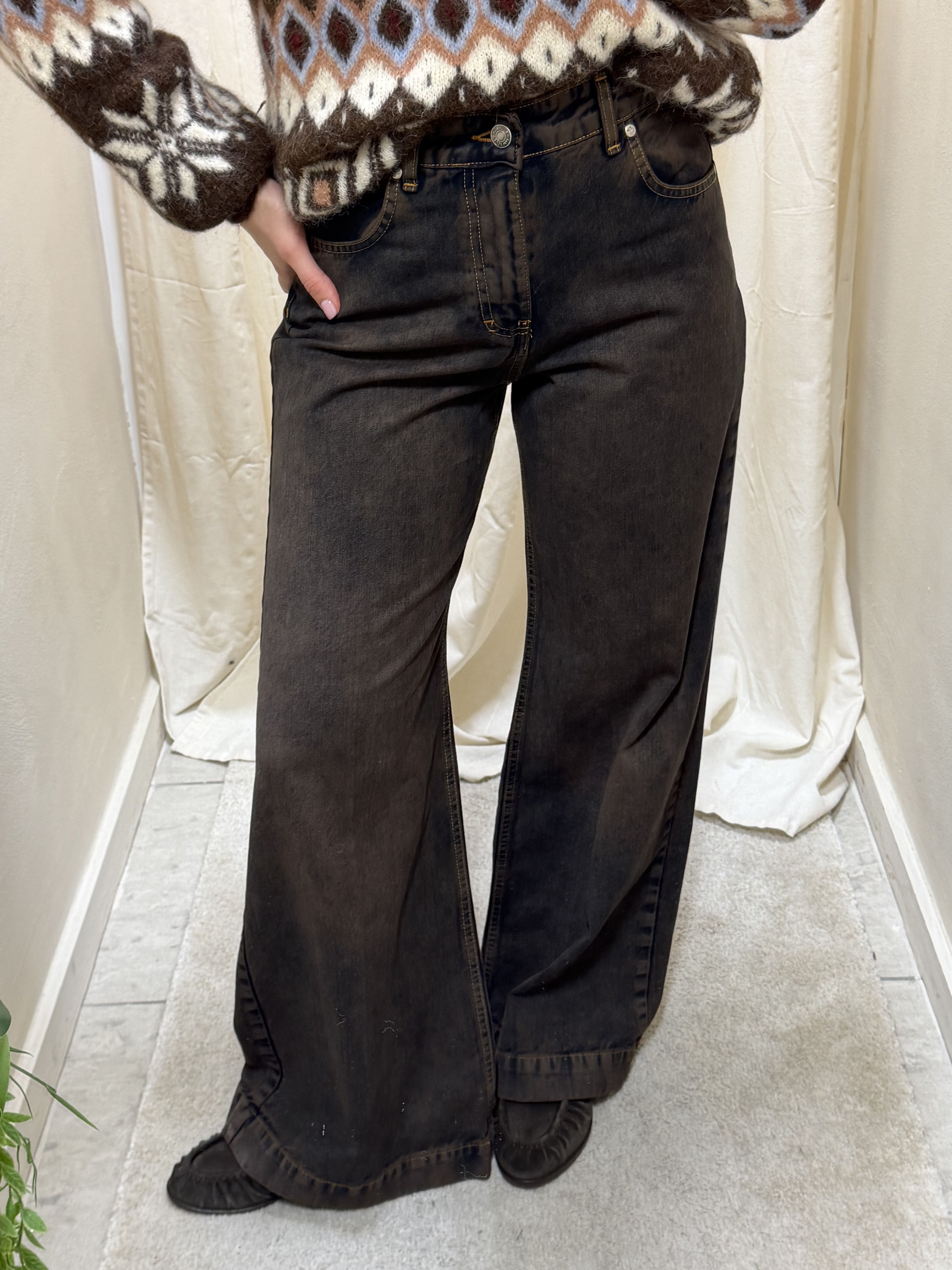 Jeans sabbiato gamba dritta Susy Mix