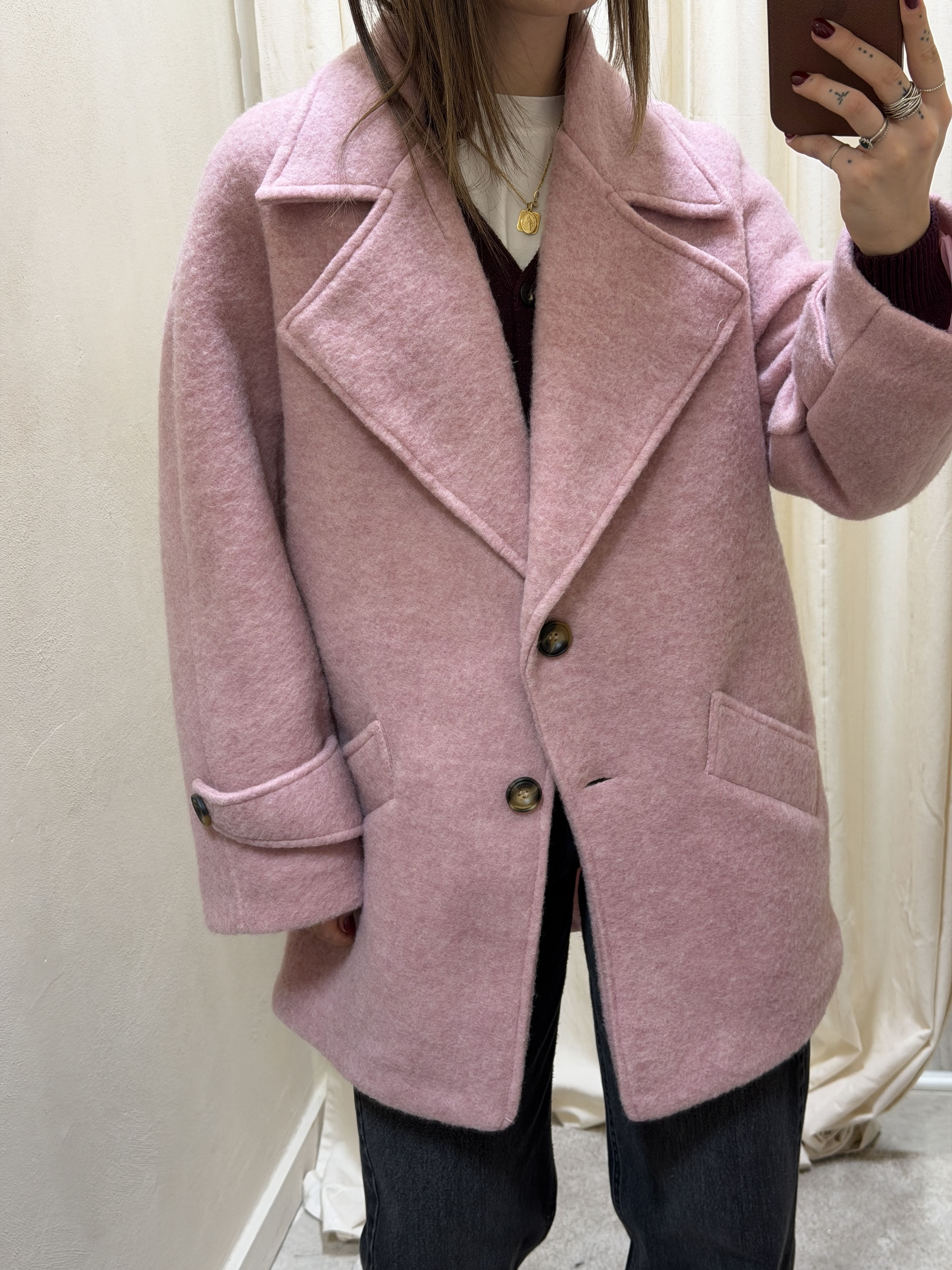 Cappottino ovetto in lana cotta MyD