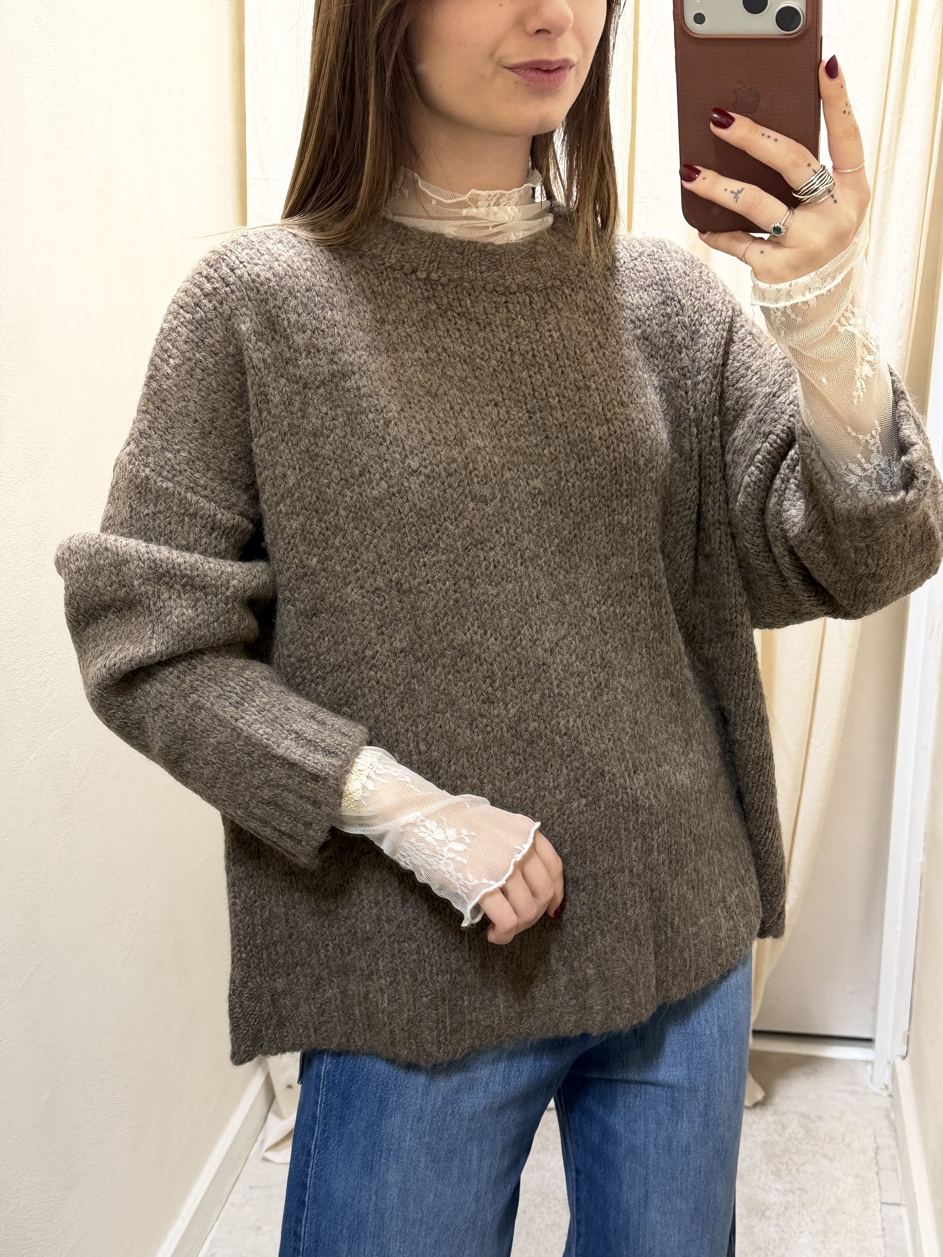 Maglione girocollo overone MyD