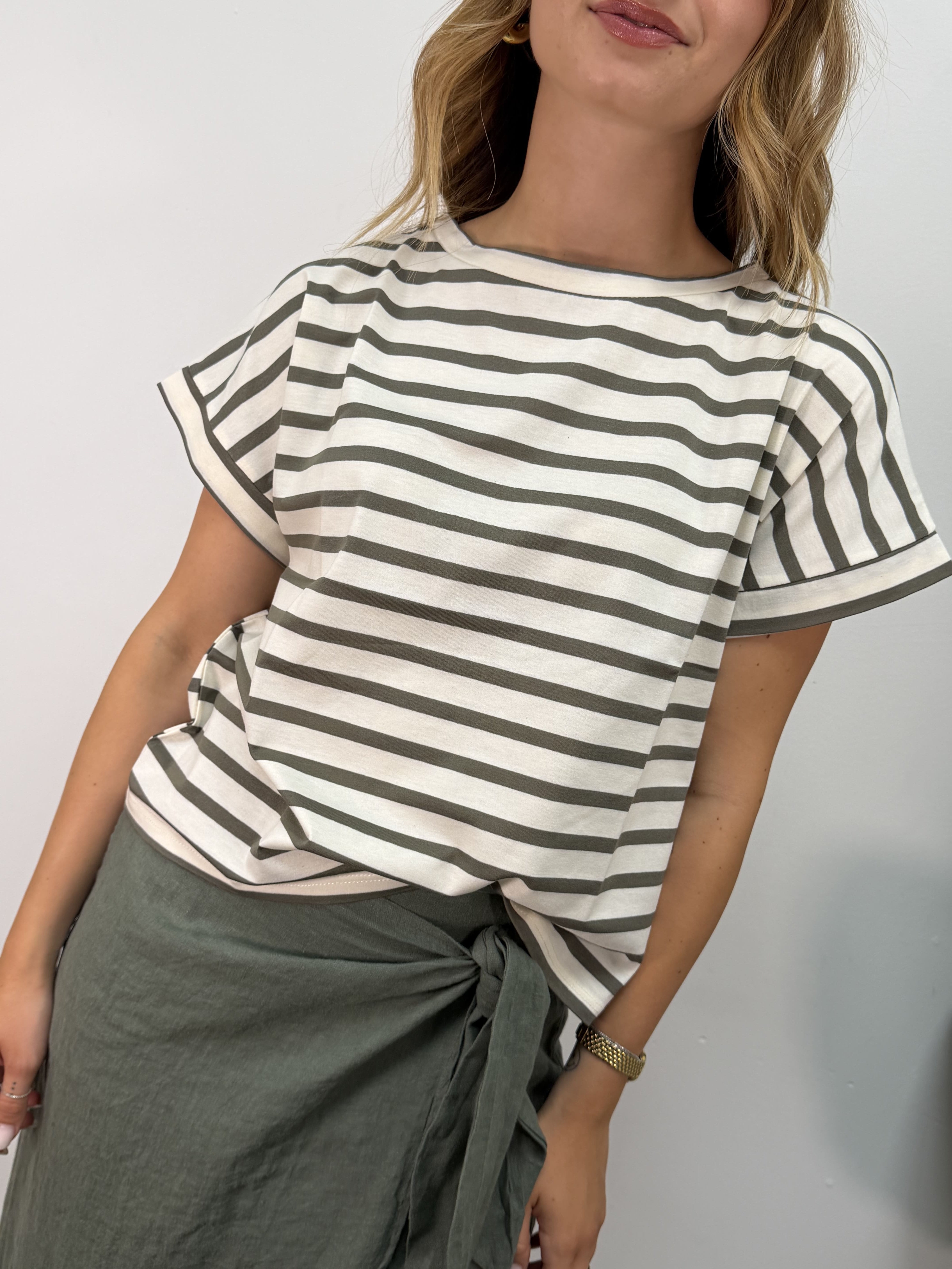 Maglia stampa riga SusyMix