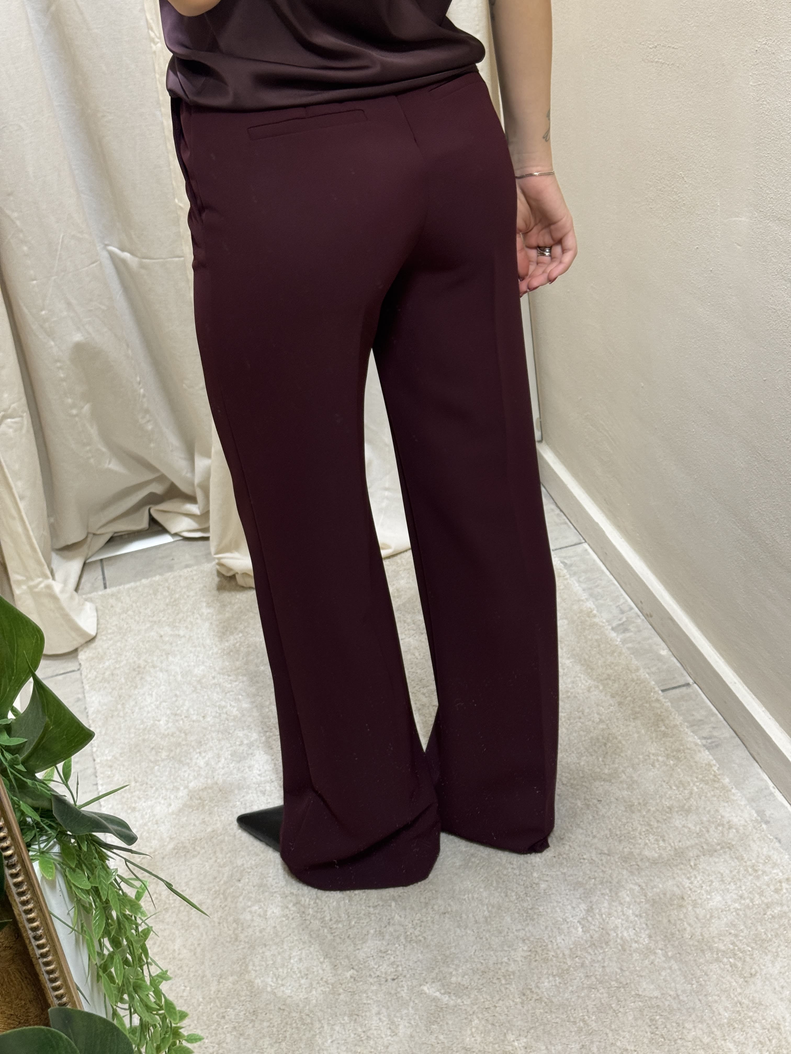 Pantalone fluido gamba dritta Imperial