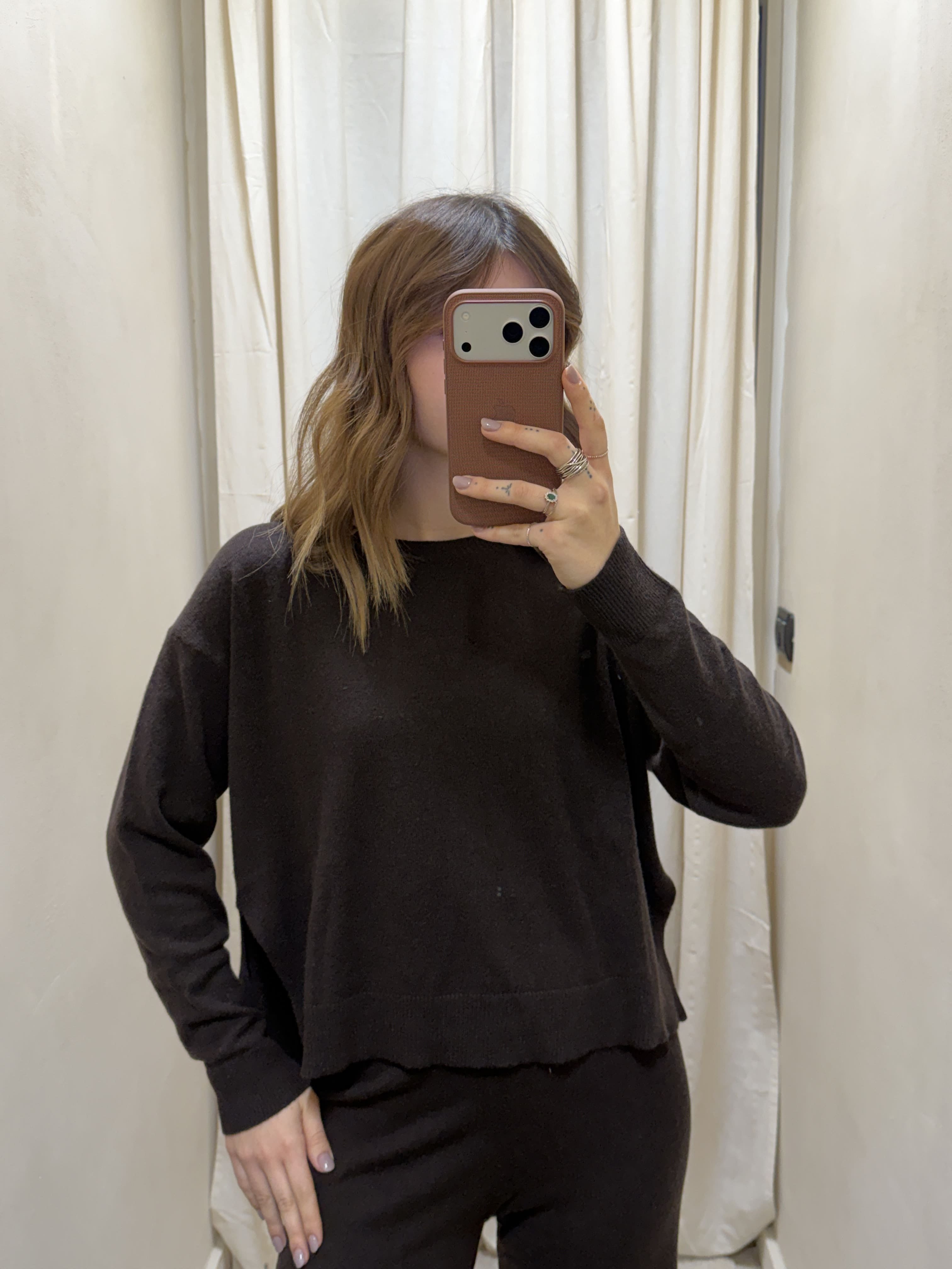 Coord-set in maglia in misto cashmere Susy Mix