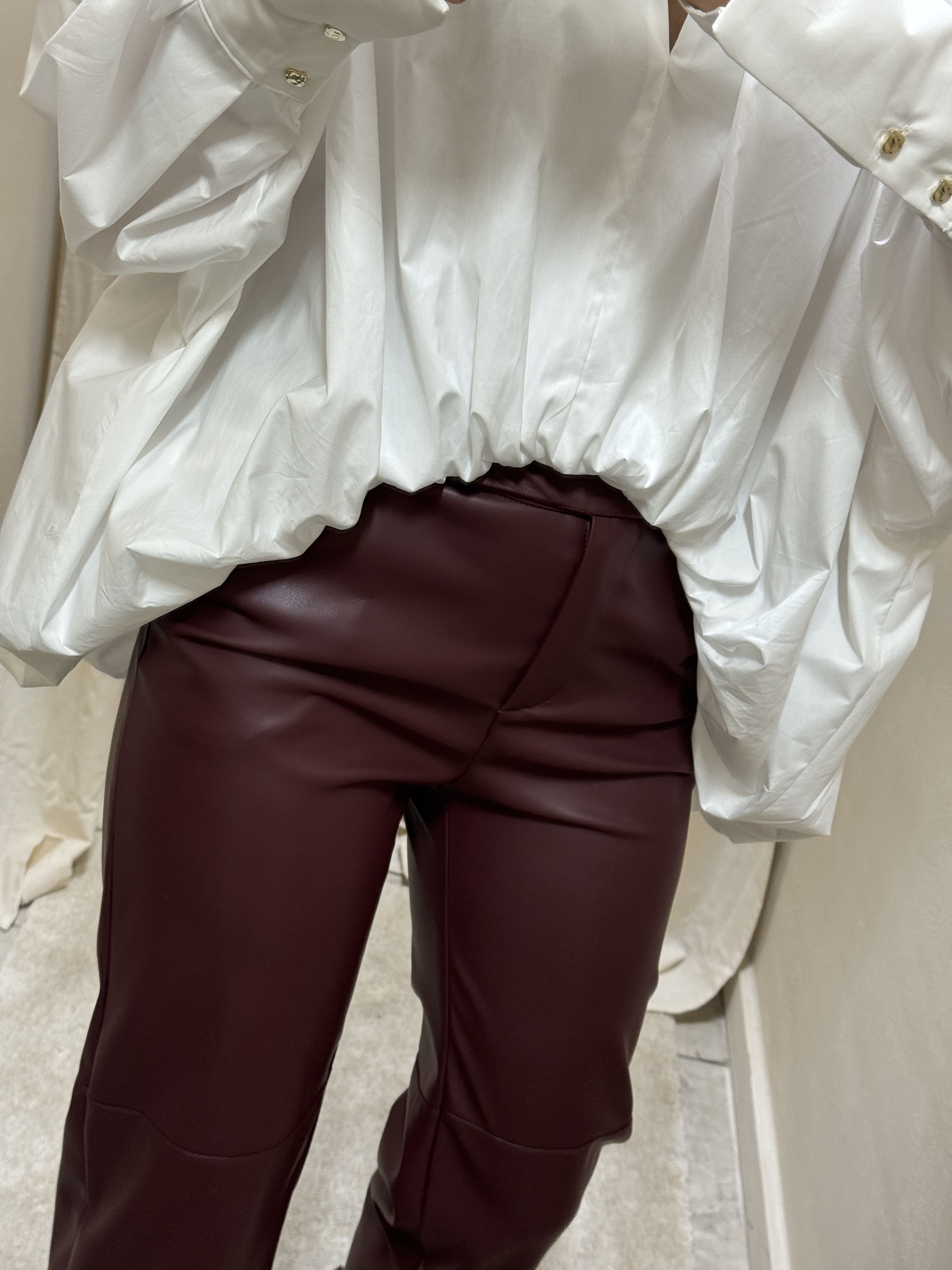 Camicia asimmetrica palloncino Imperial