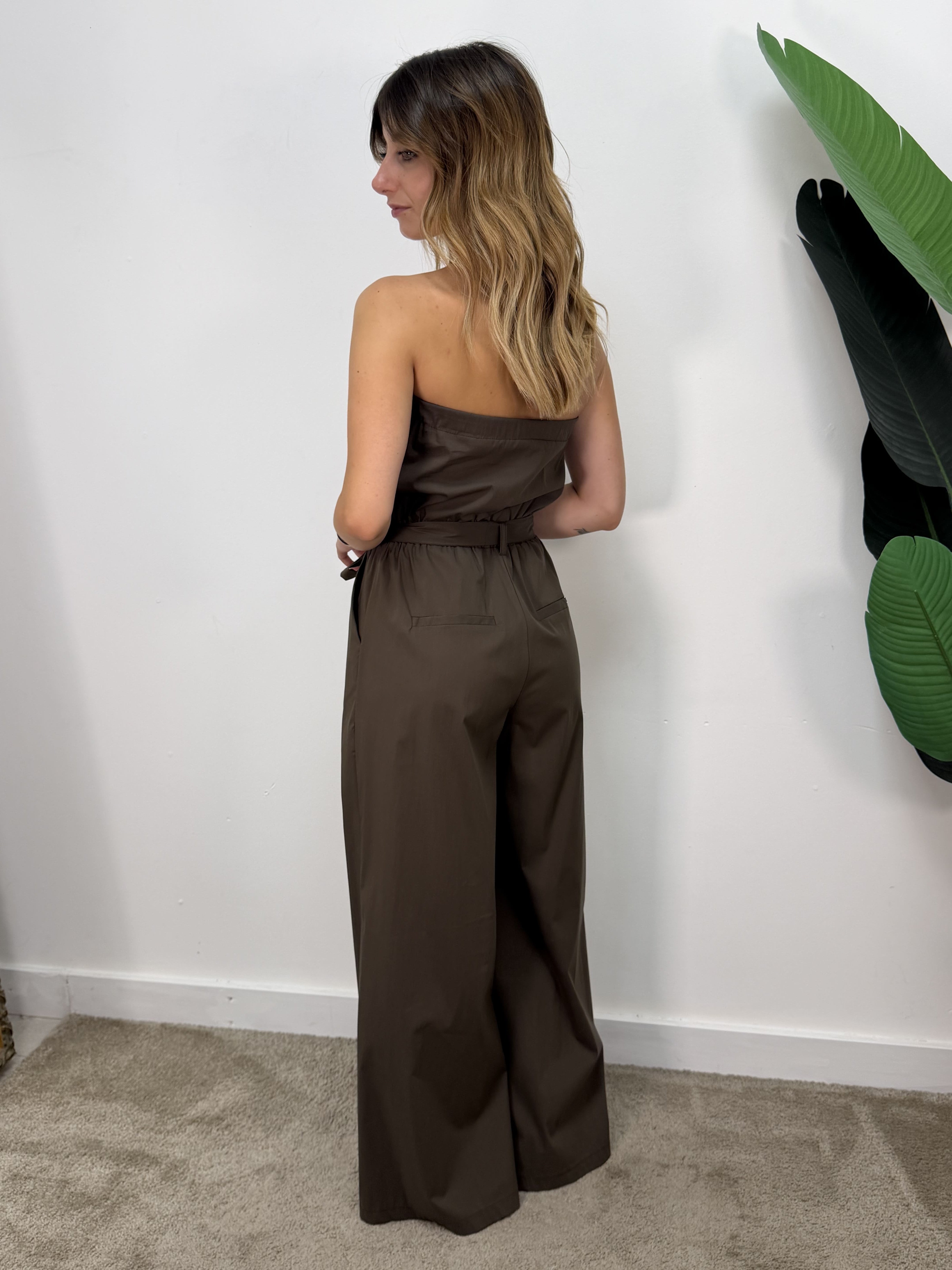 Tuta a fascia pantalone palazzo Please