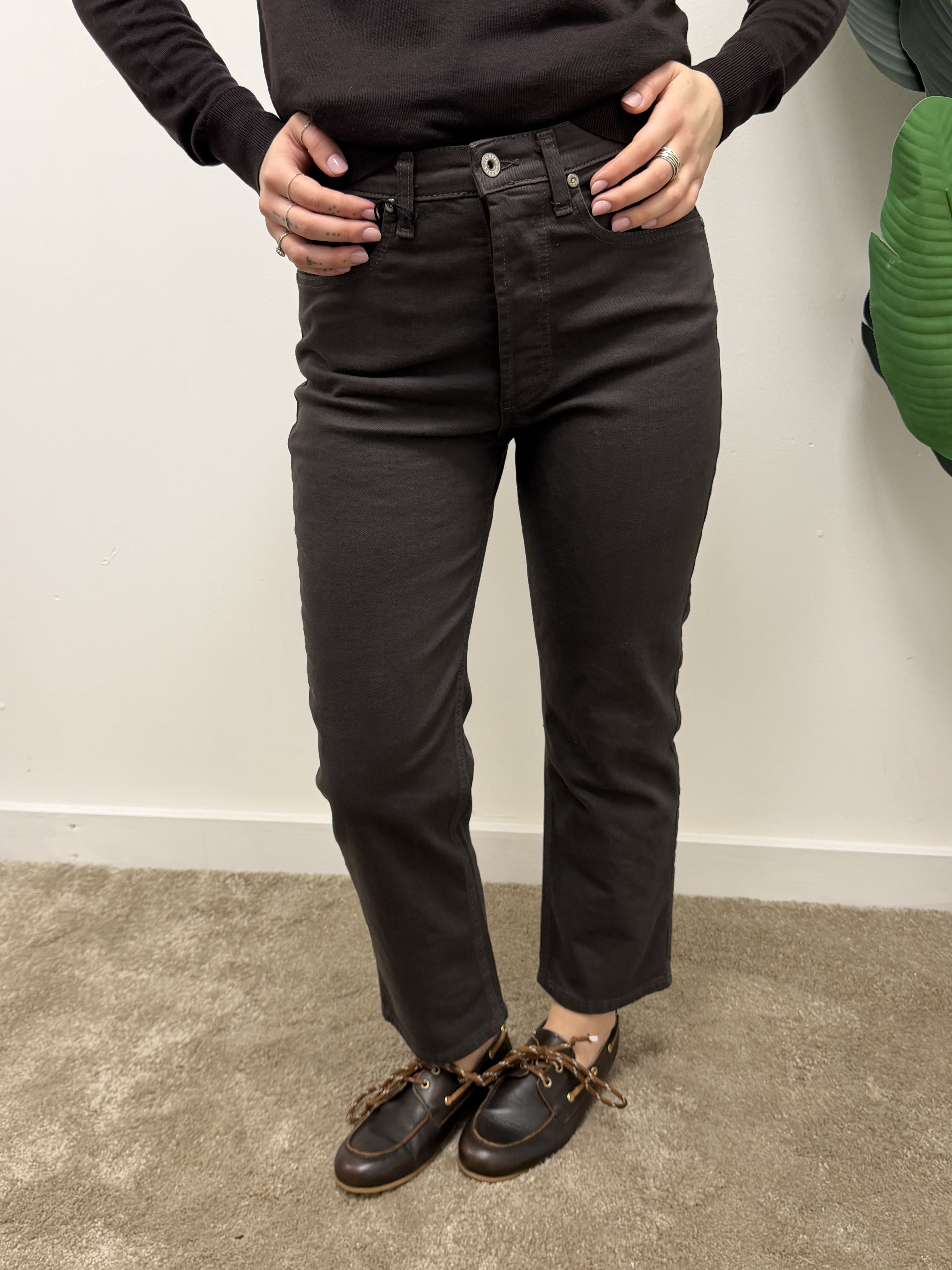 Jeans tinto capo sigaretta Please