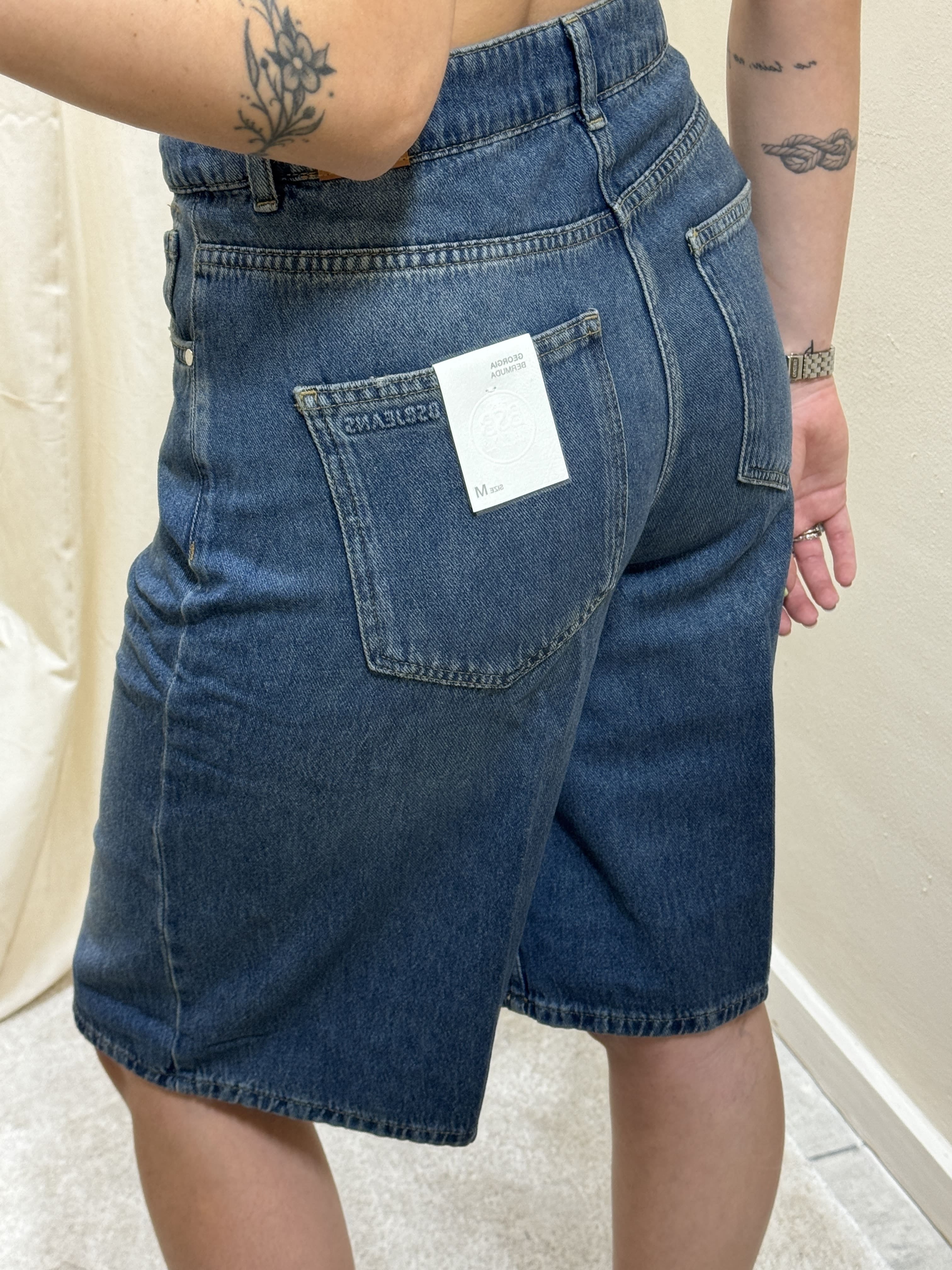 Bermuda in denim BSB