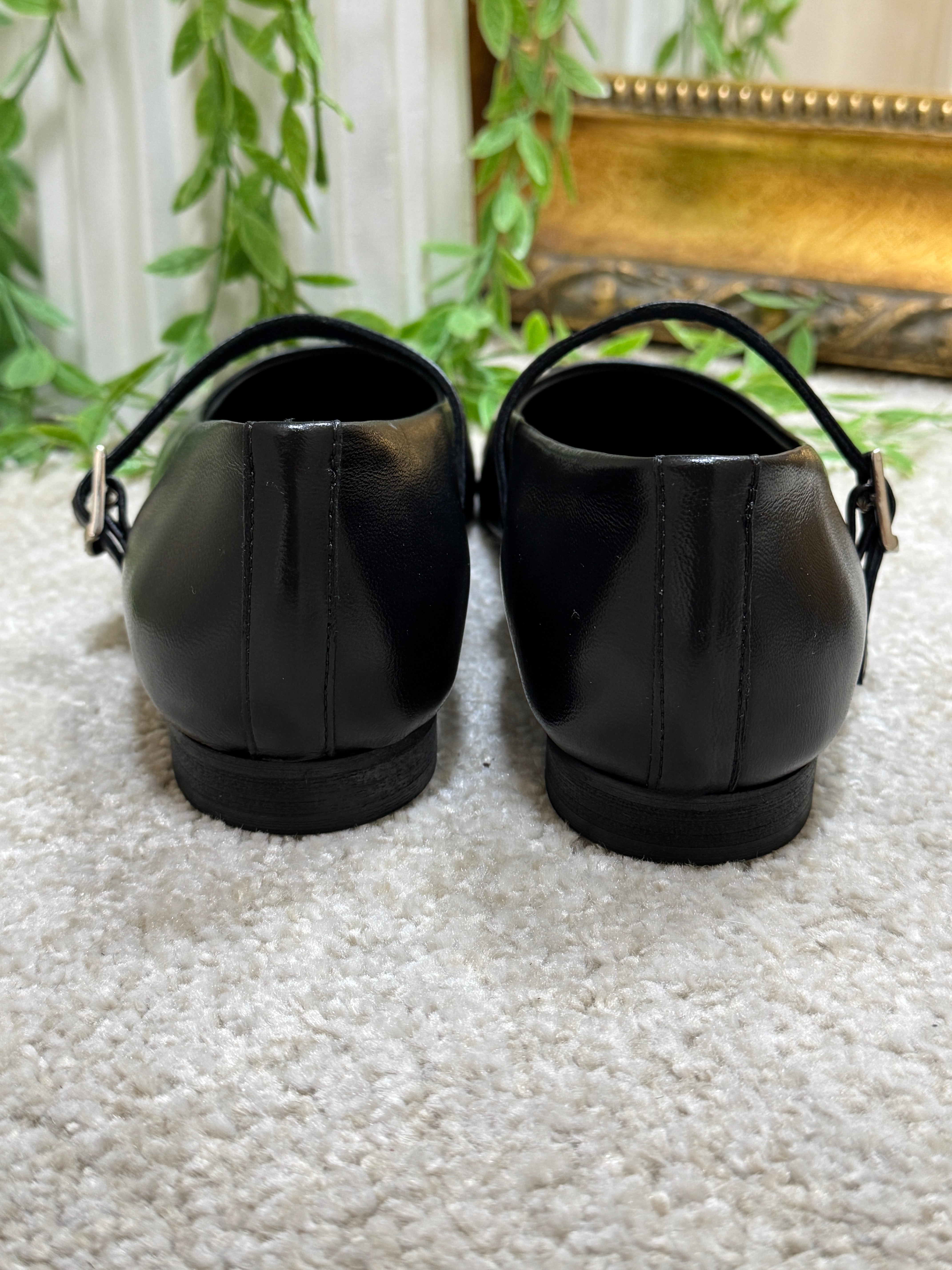 Ballerine in nappa e cavallino maculato Noa