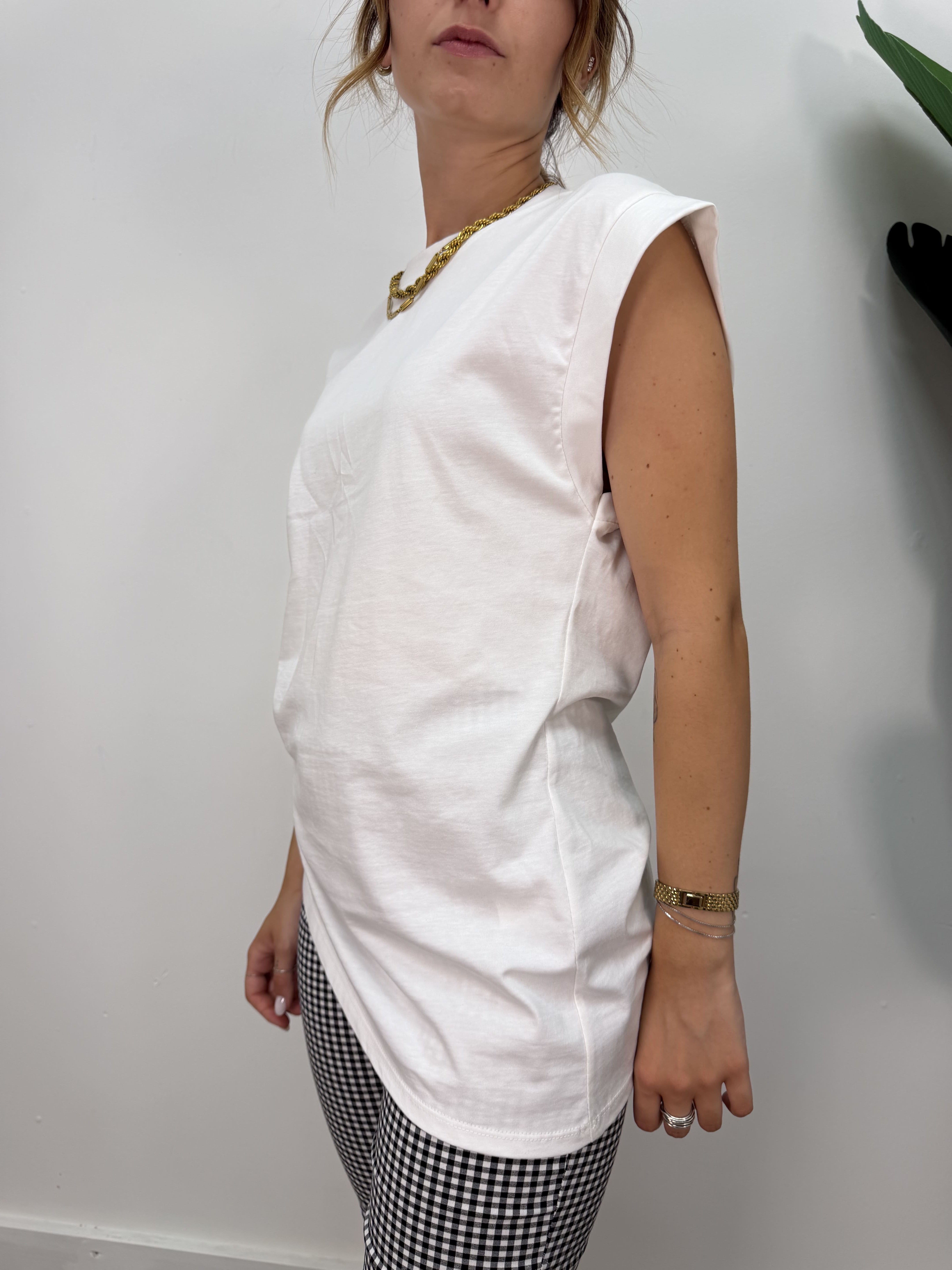 T-shirt trasversale in cotone MyD
