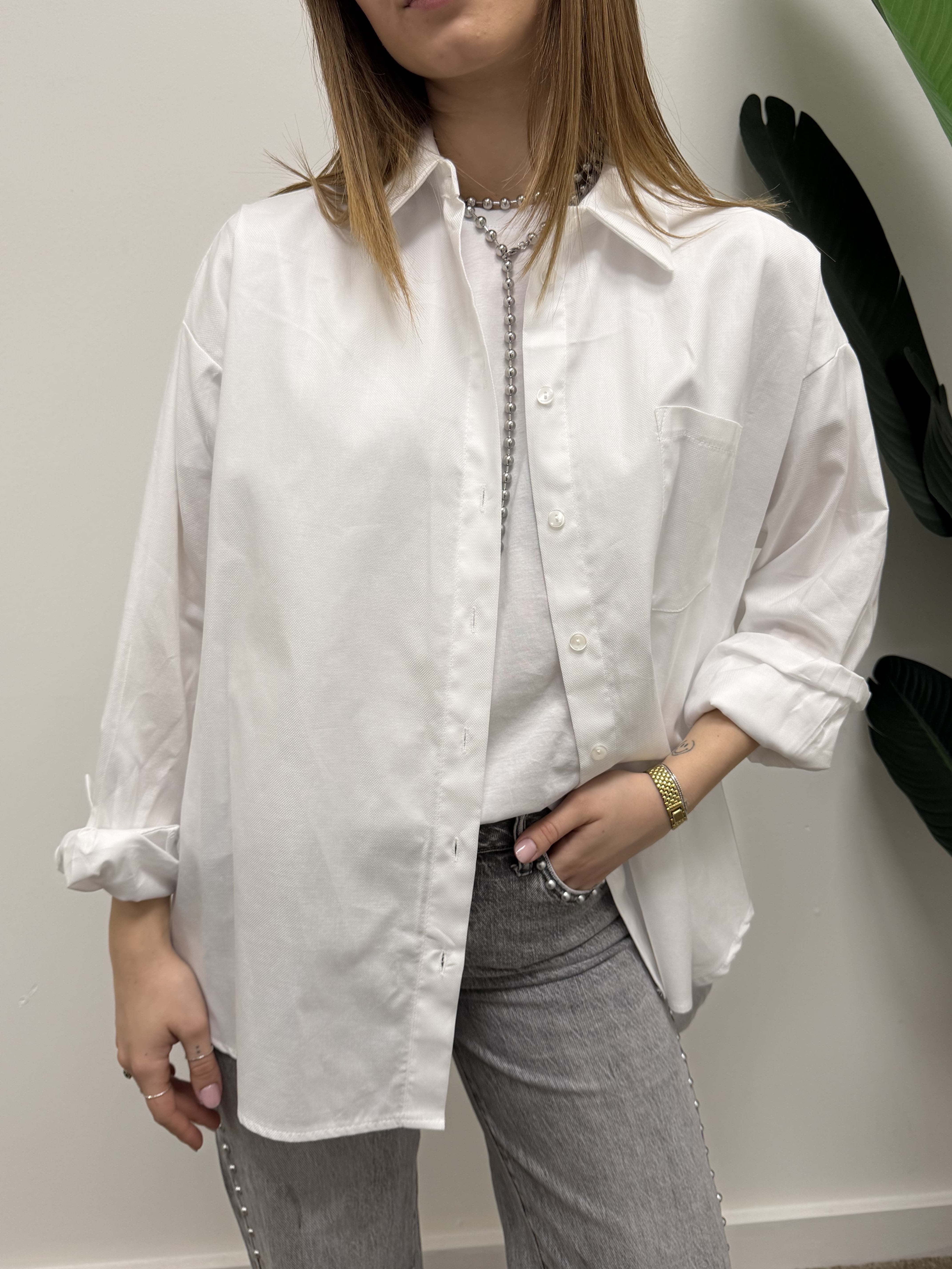 Camicia over in cotone oxford Tensione In