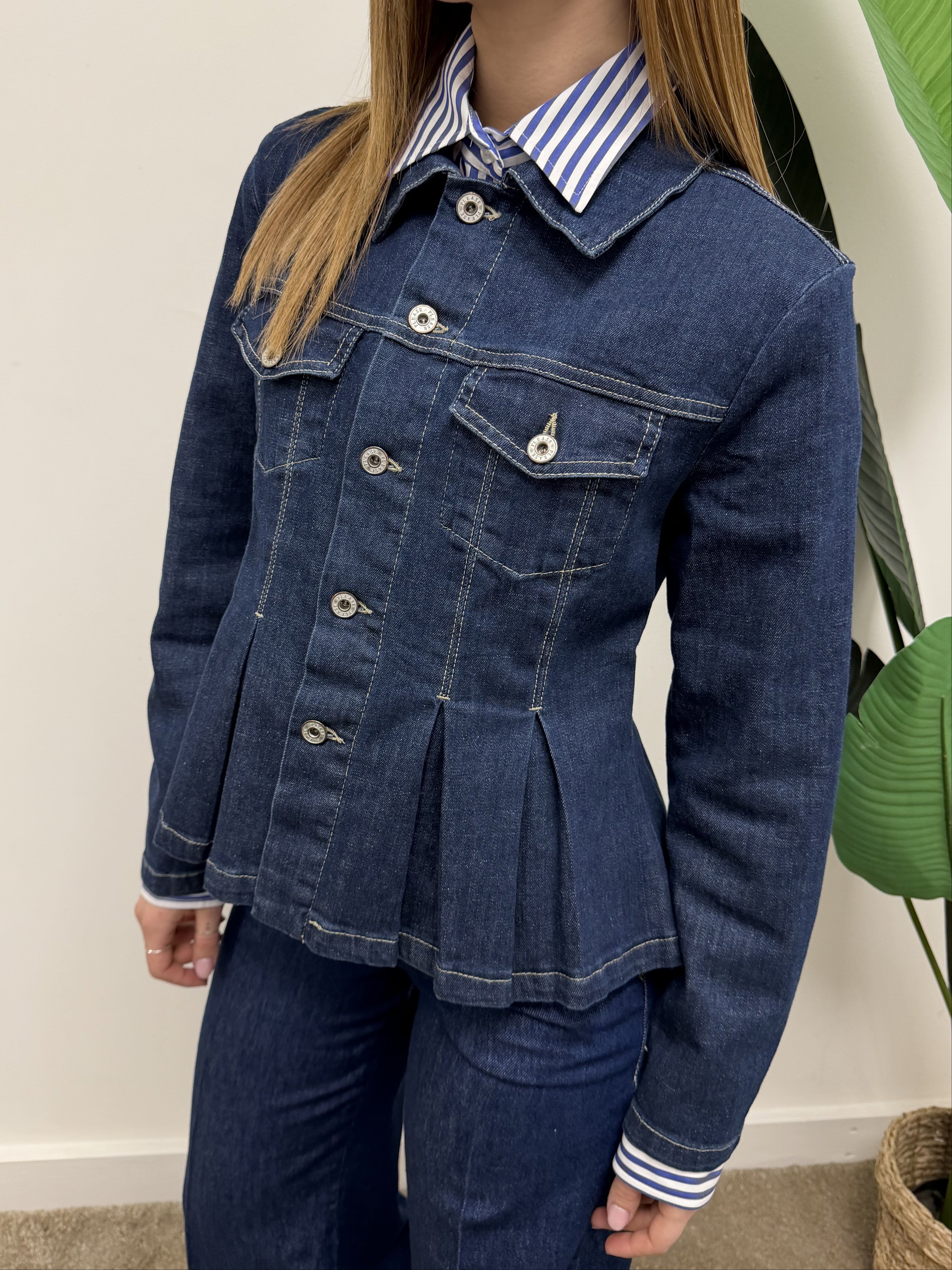 Giacca di jeans super slim-fit Please