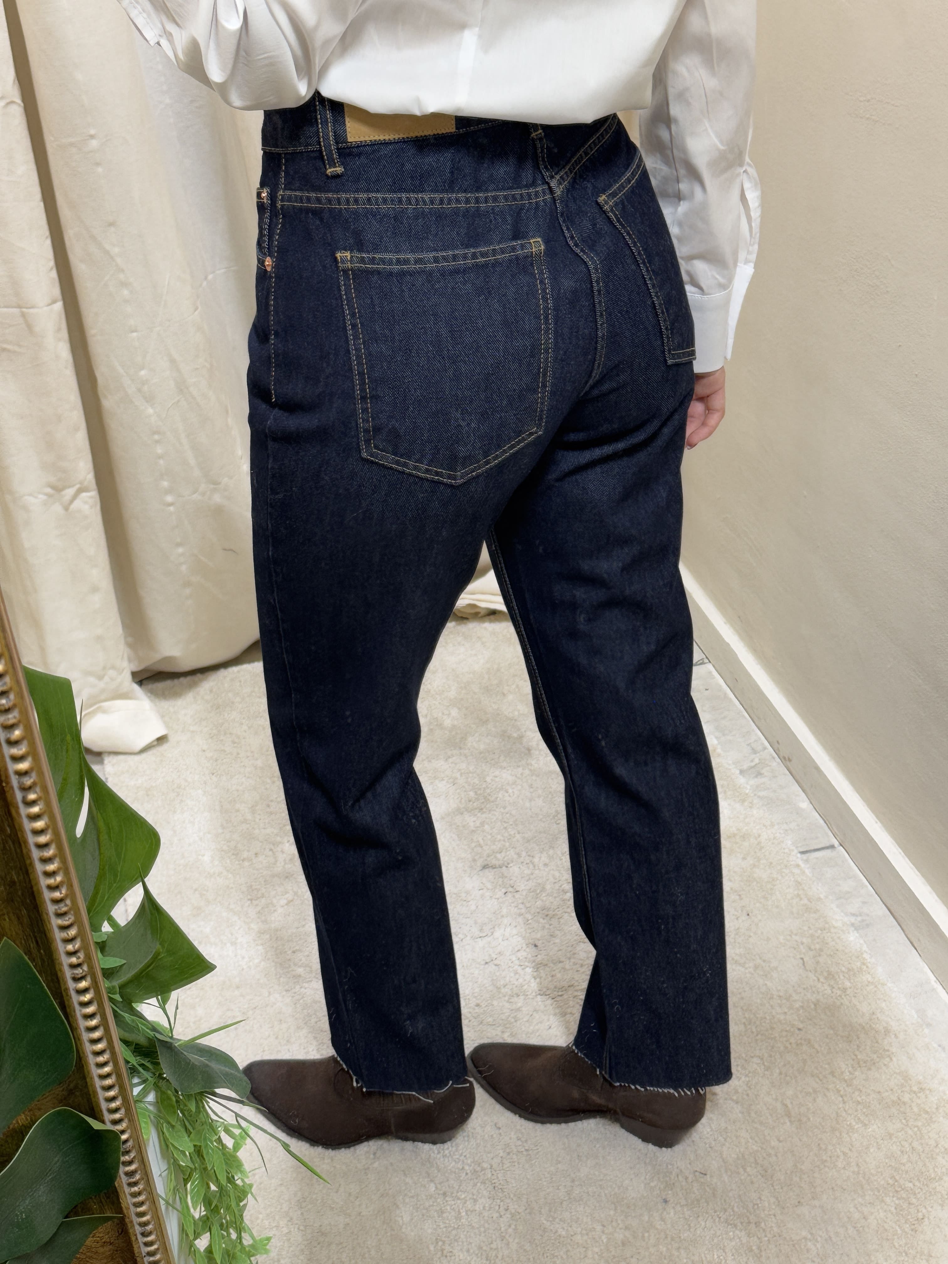 Jeans sigaretta 501 blu Tensione In