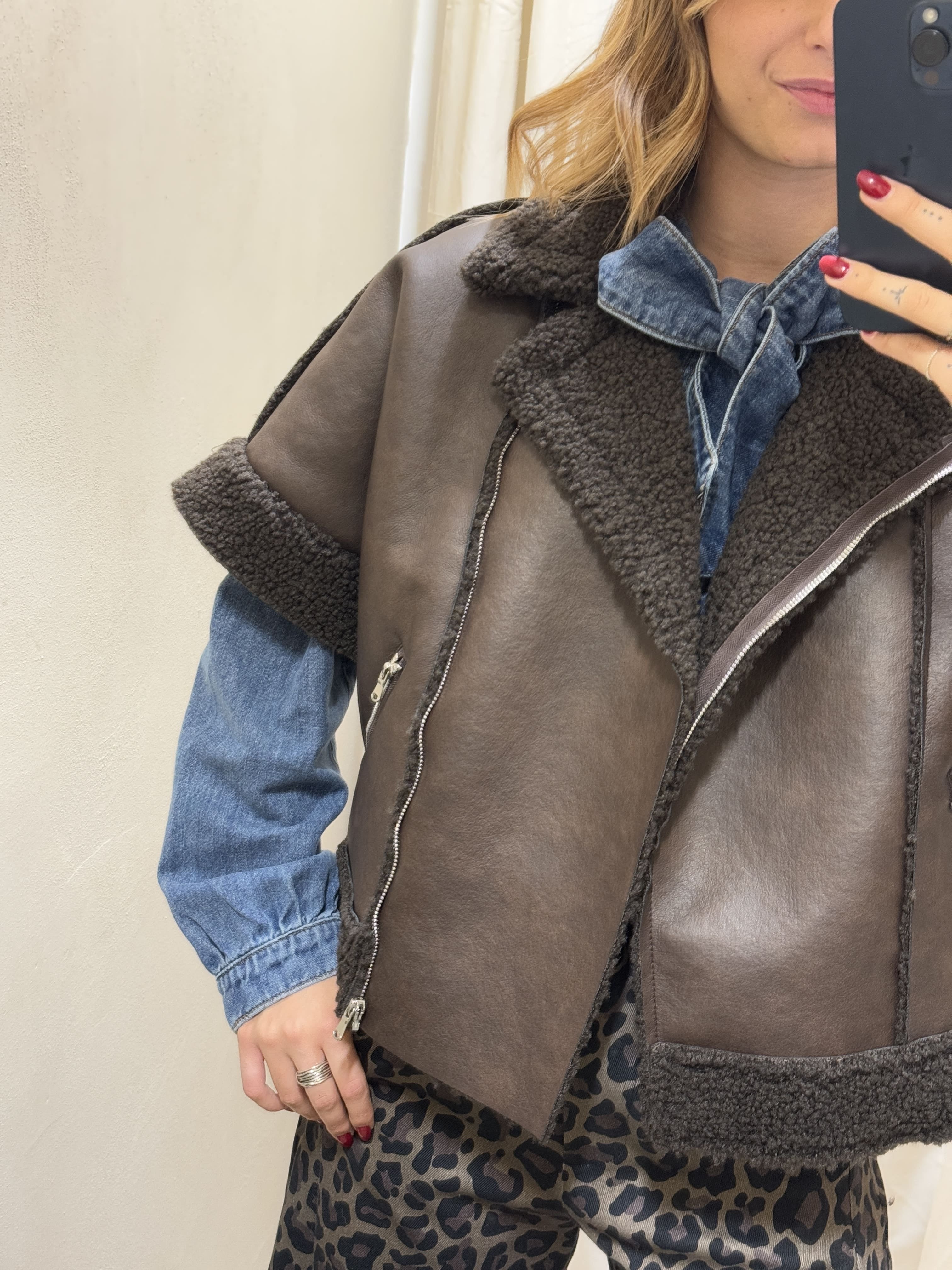 Gilet eco montone Susy Mix