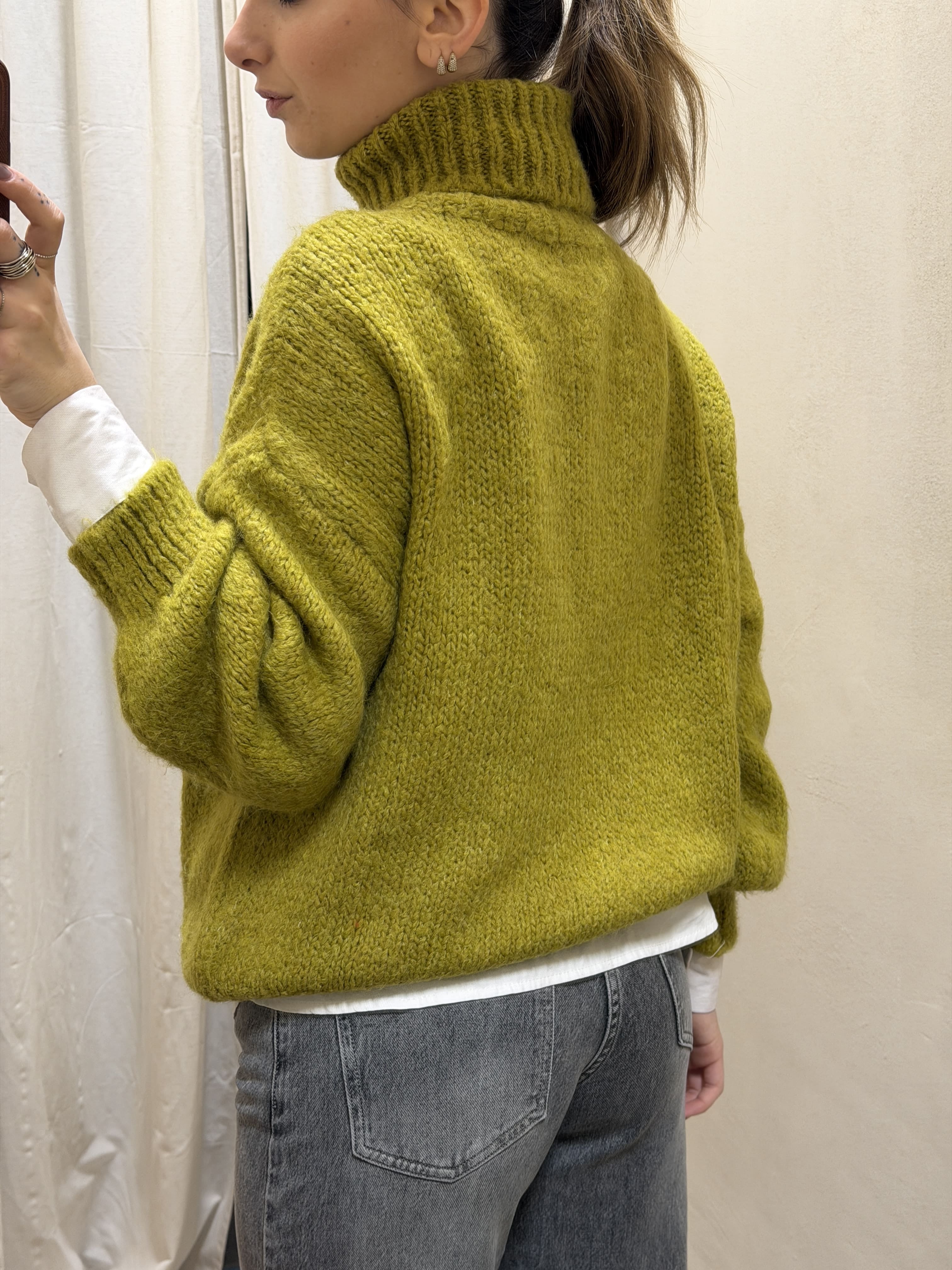 Maglione collo alto basic Susy Mix