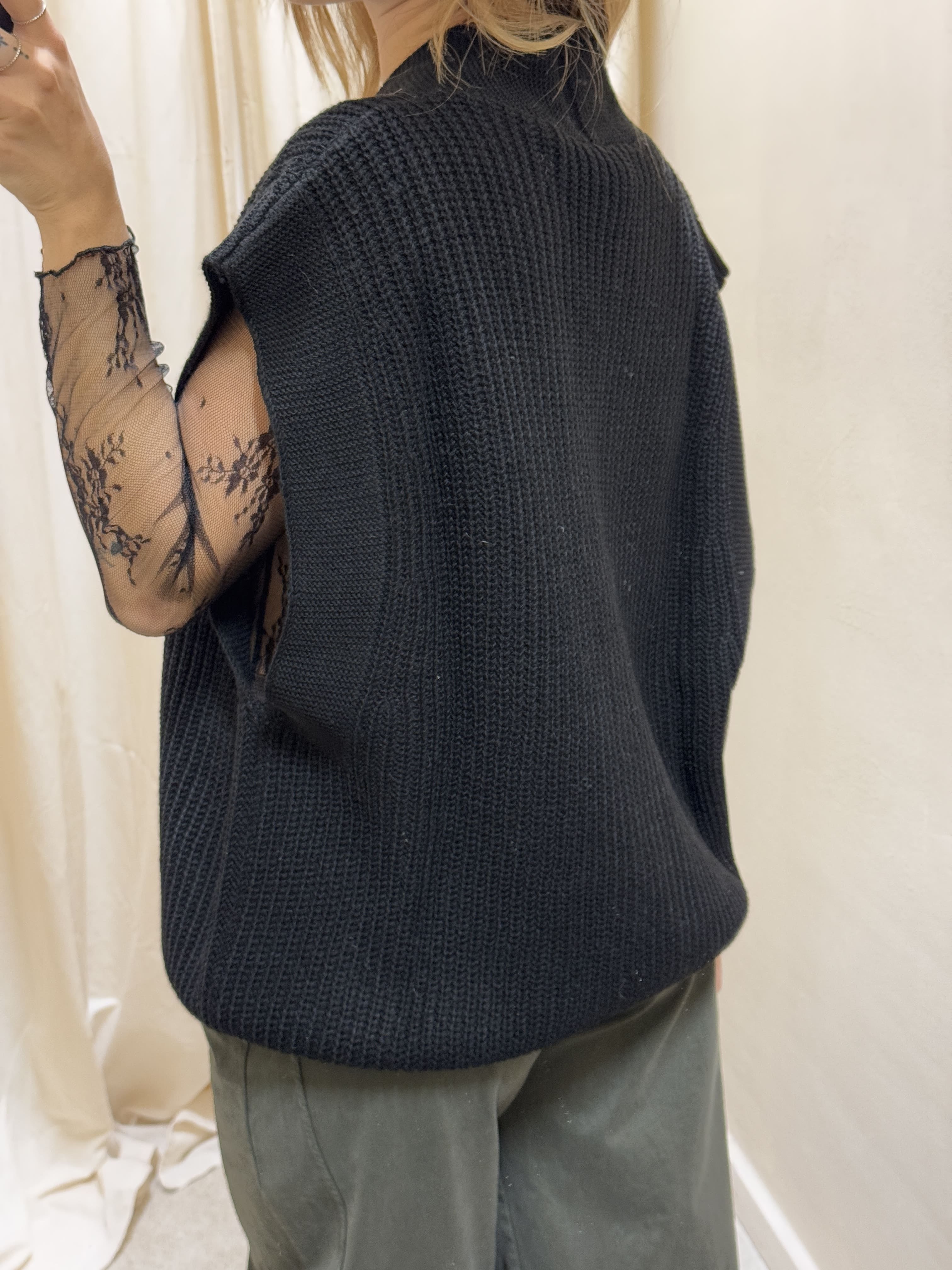 Gilet cardigan a costa inglese Susy Mix