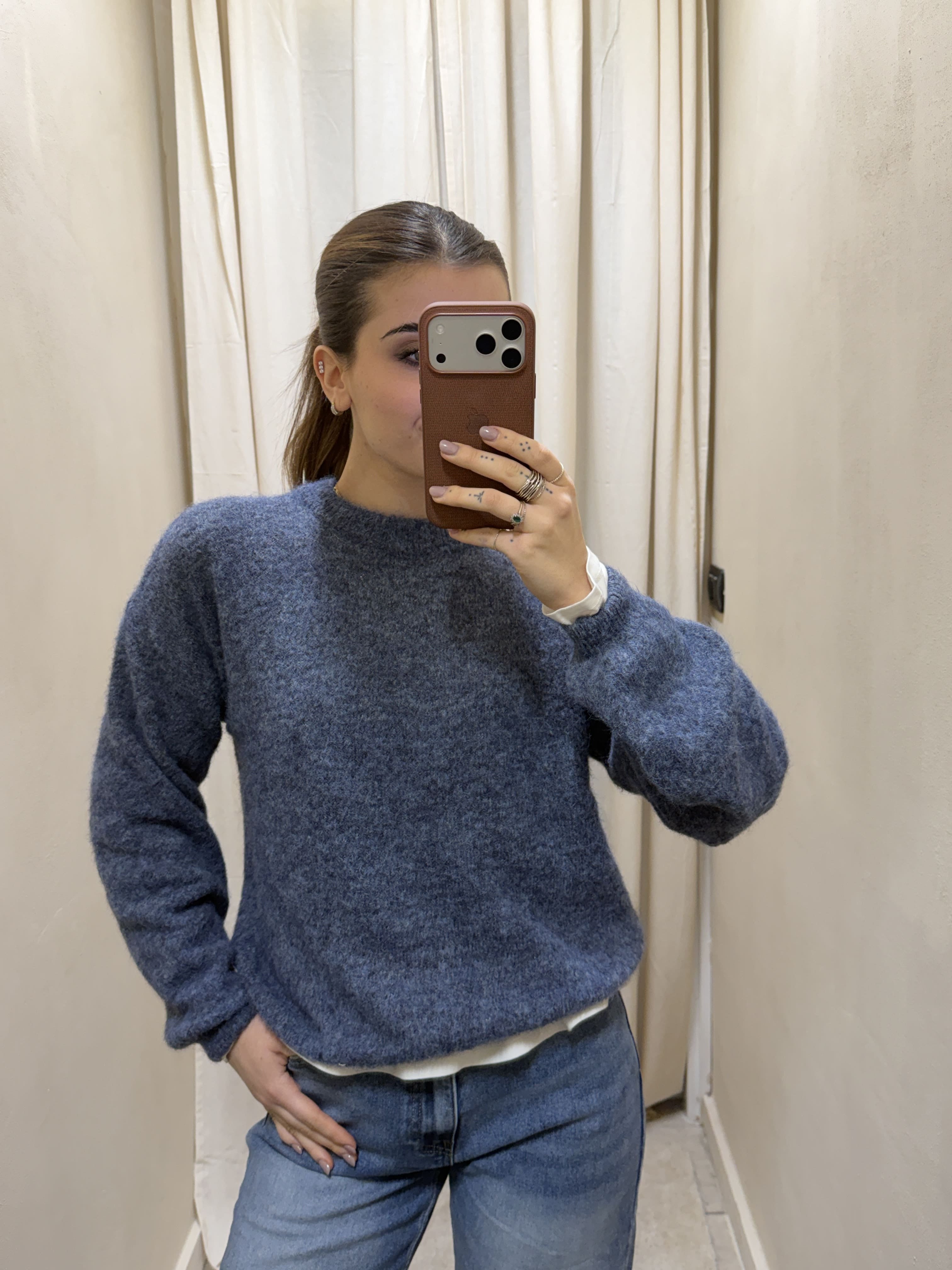 Maglione girocollo basic MyD