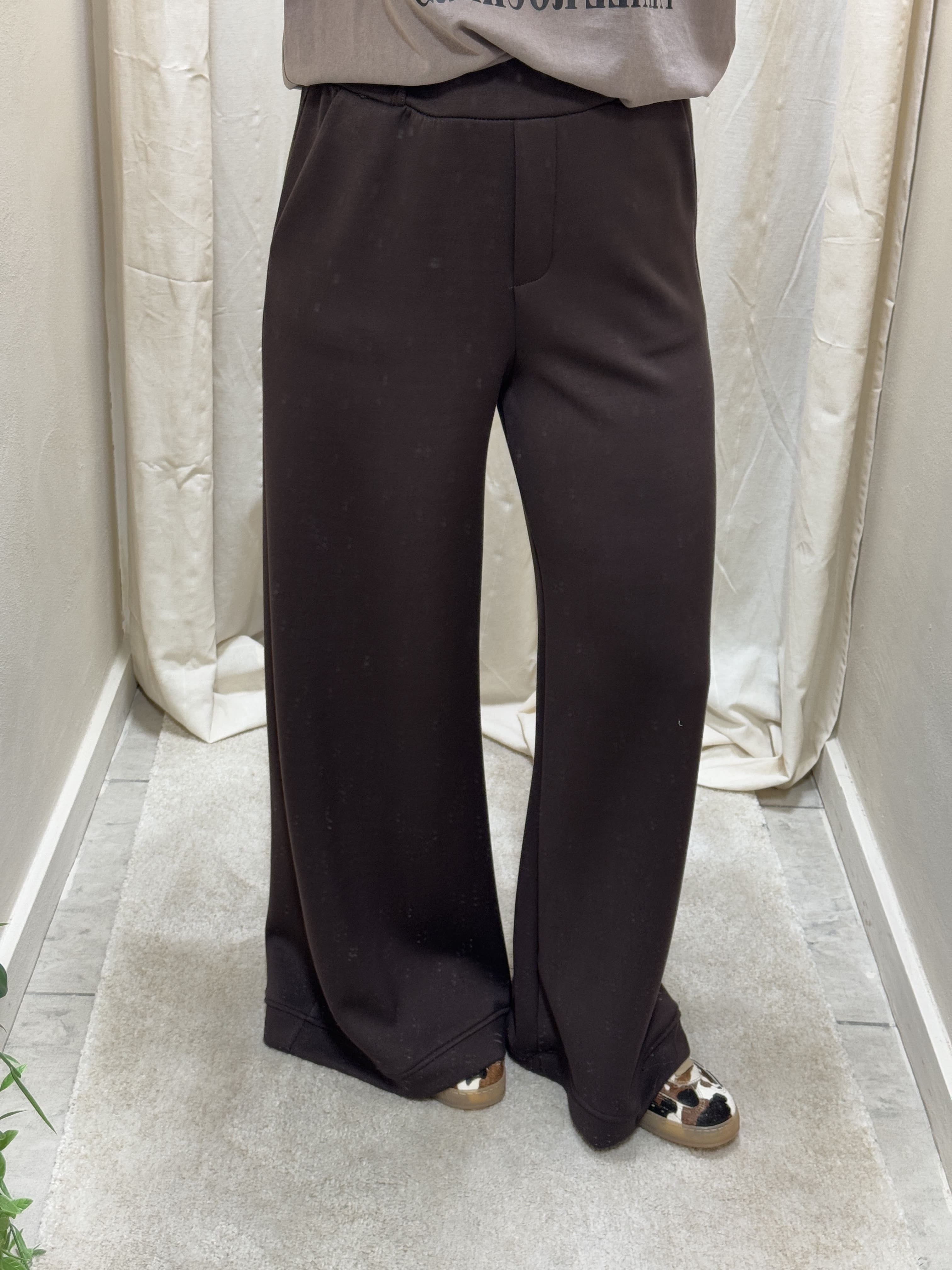 Pantalone palazzo in viscosa MyD