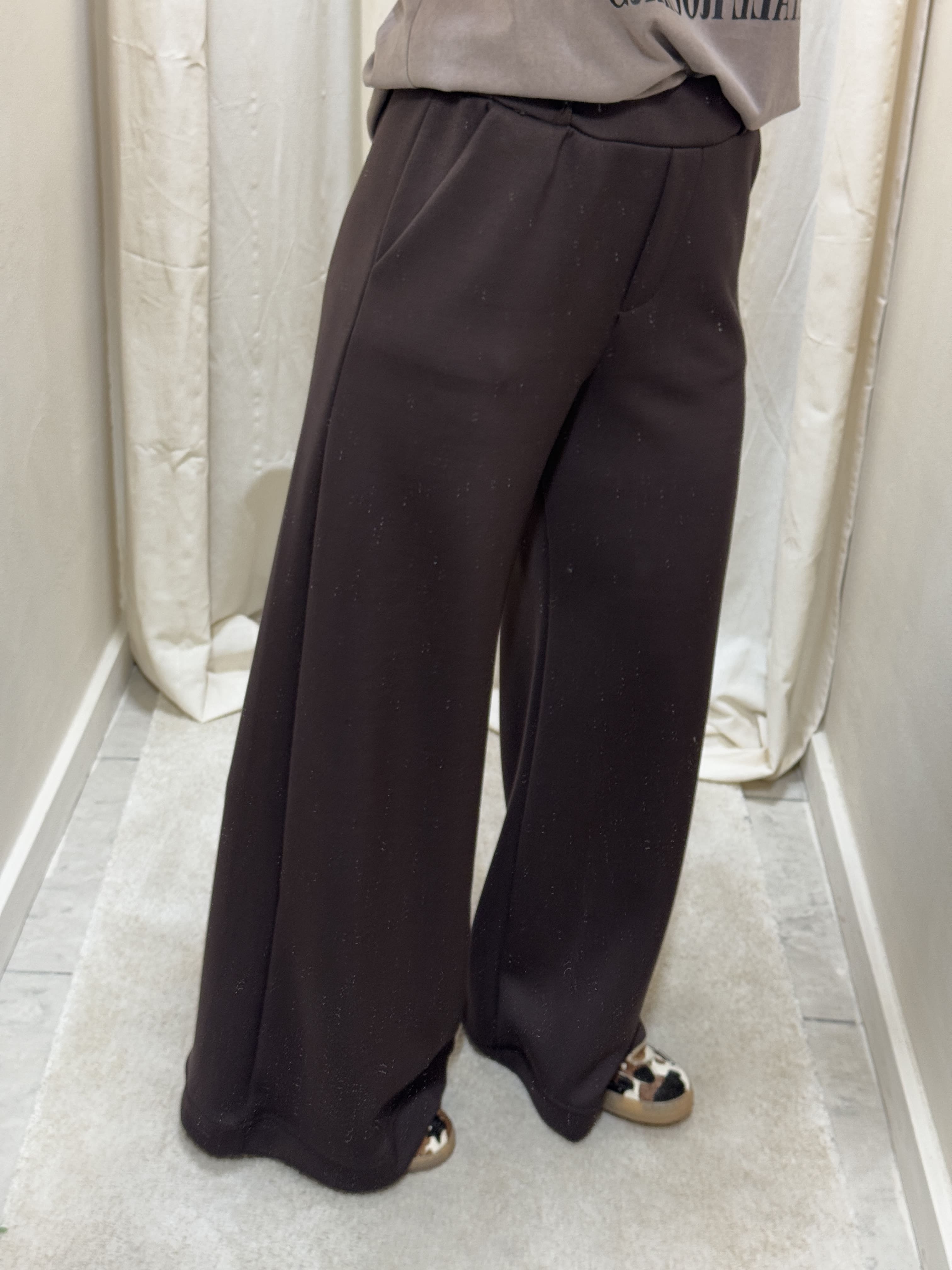 Pantalone palazzo in viscosa MyD