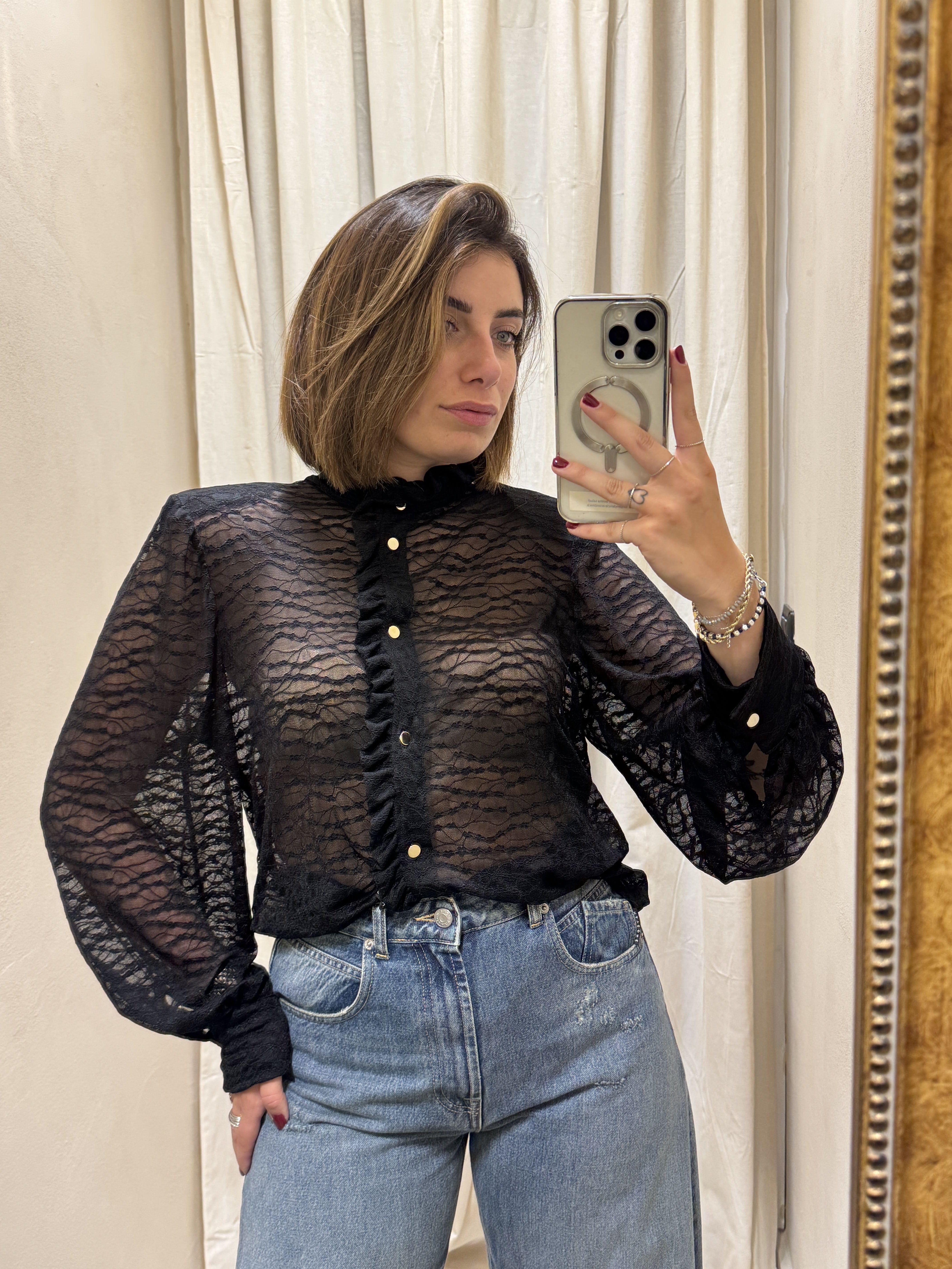 Camicia collo uomo in pizzo HaveOne