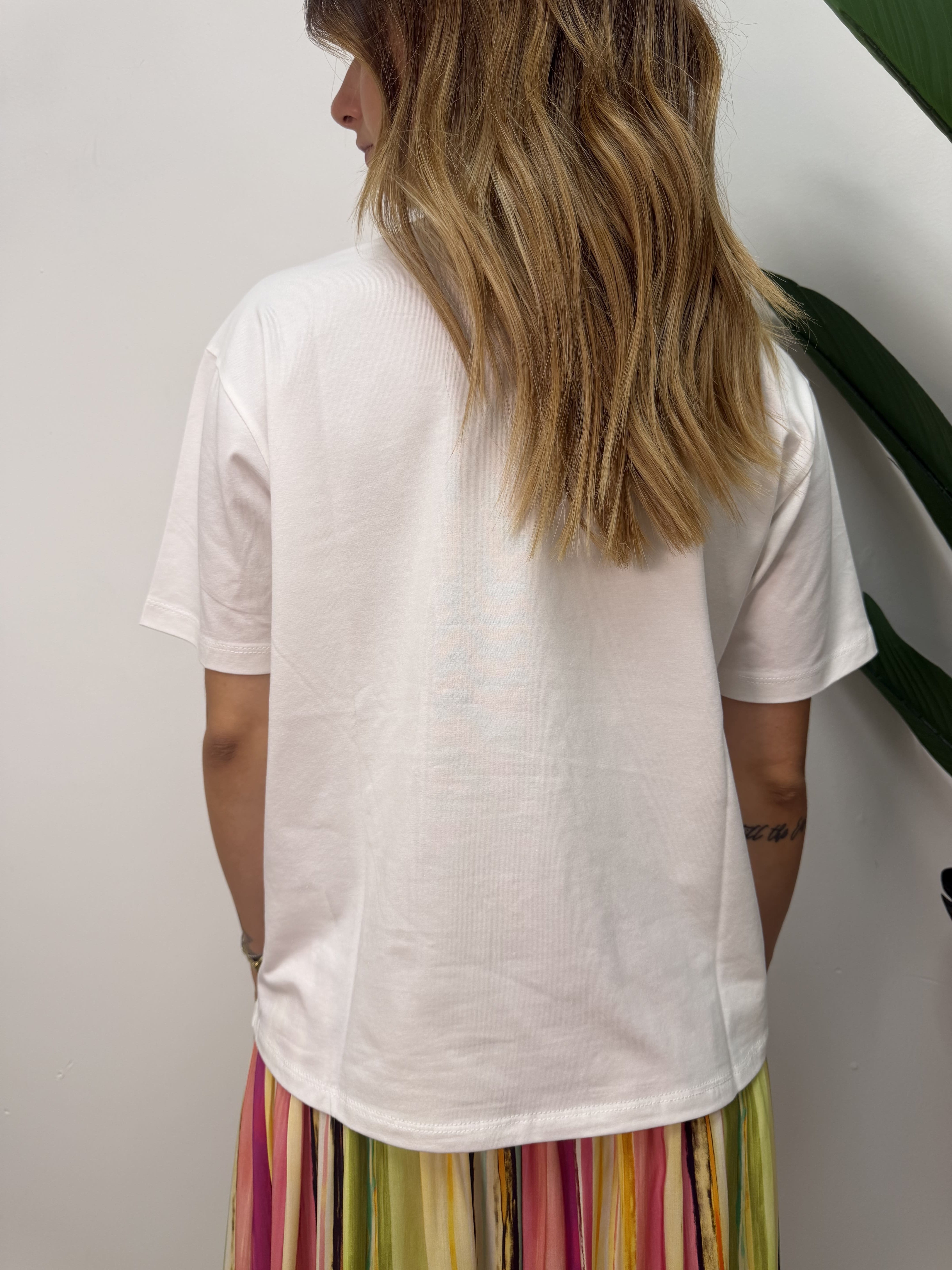 T-shirt over stampa Zanzibar Susy Mix