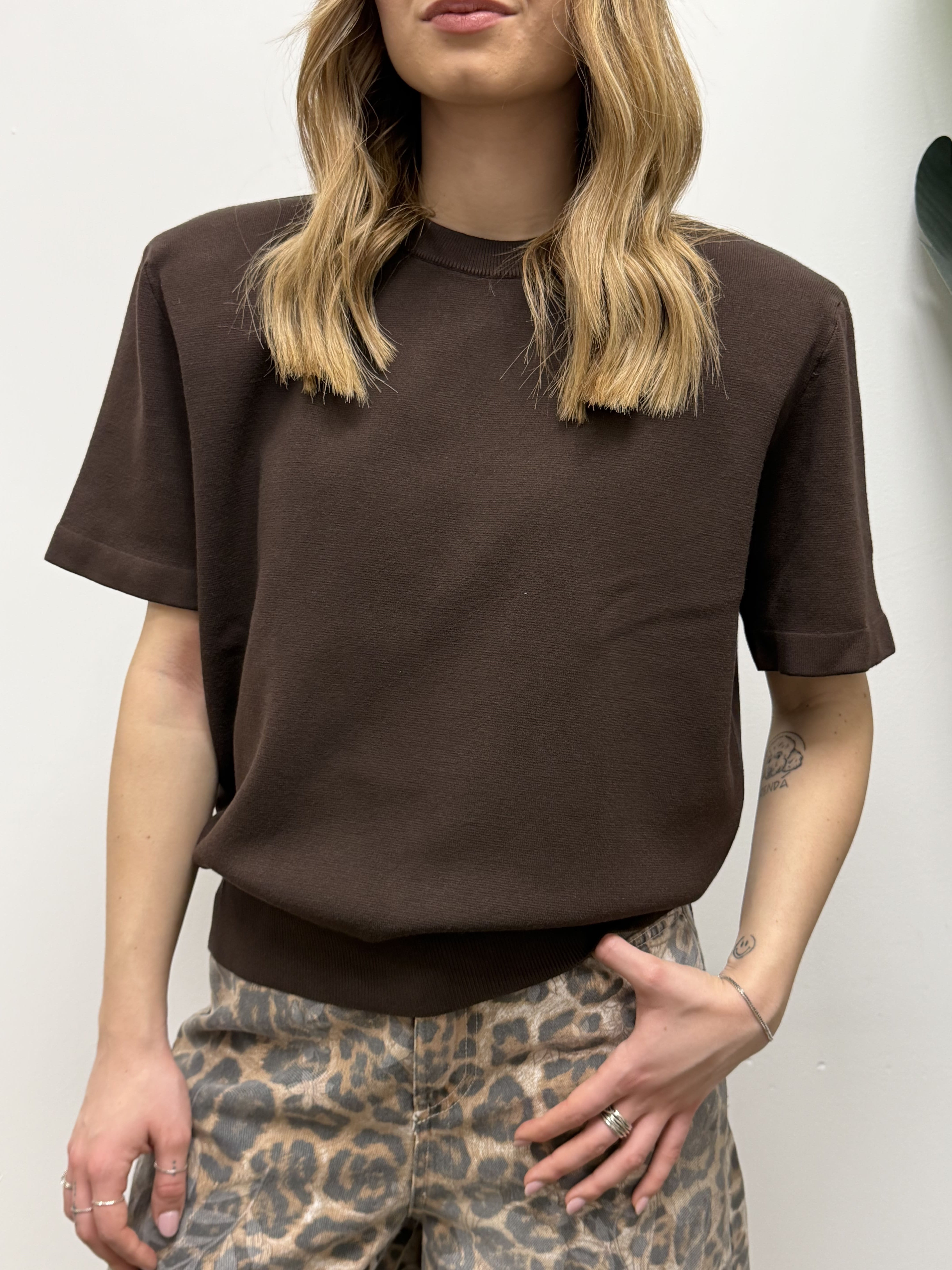 Maglia mezza manica con spalline VICOLO