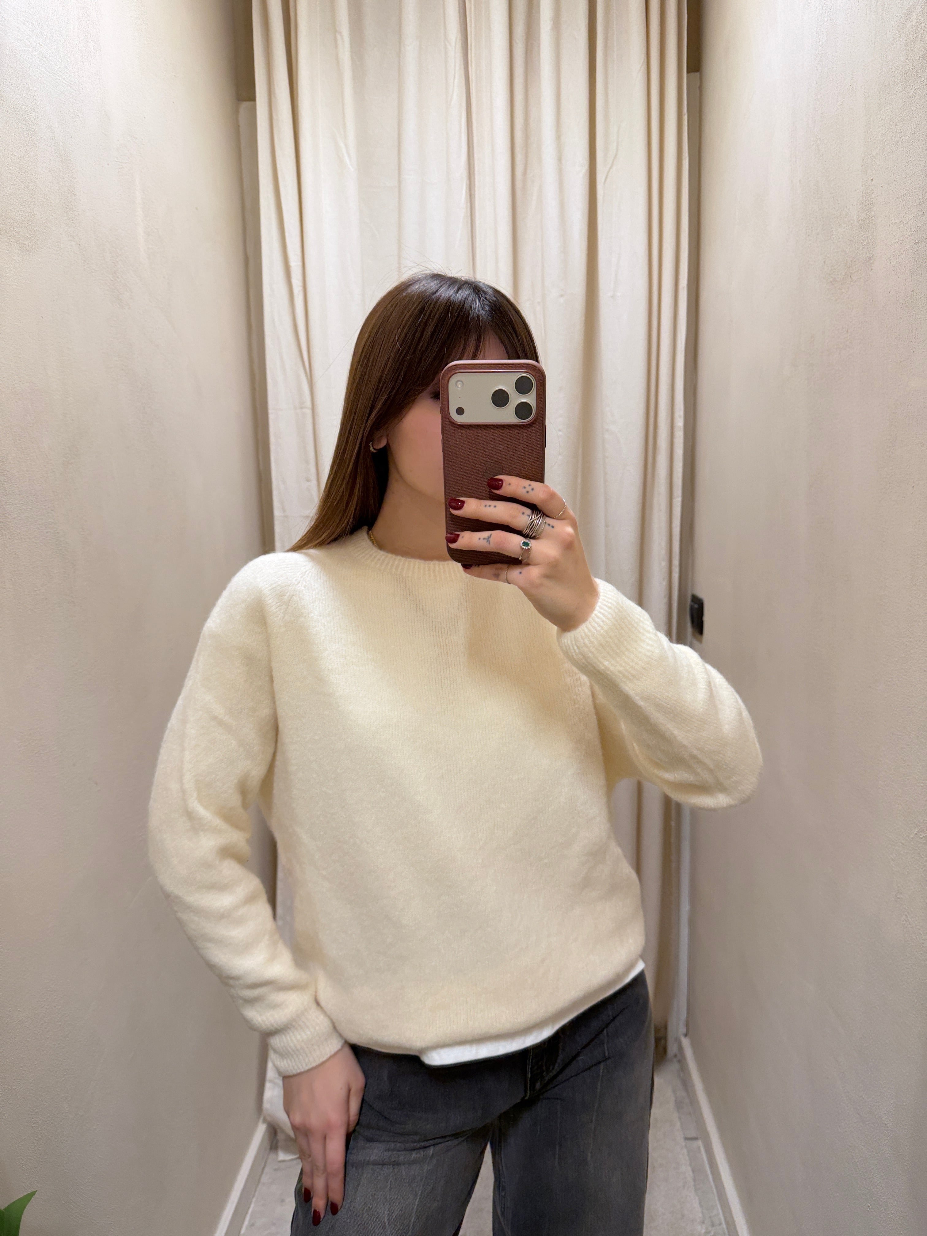 Maglione morbido girocollo Susy Mix