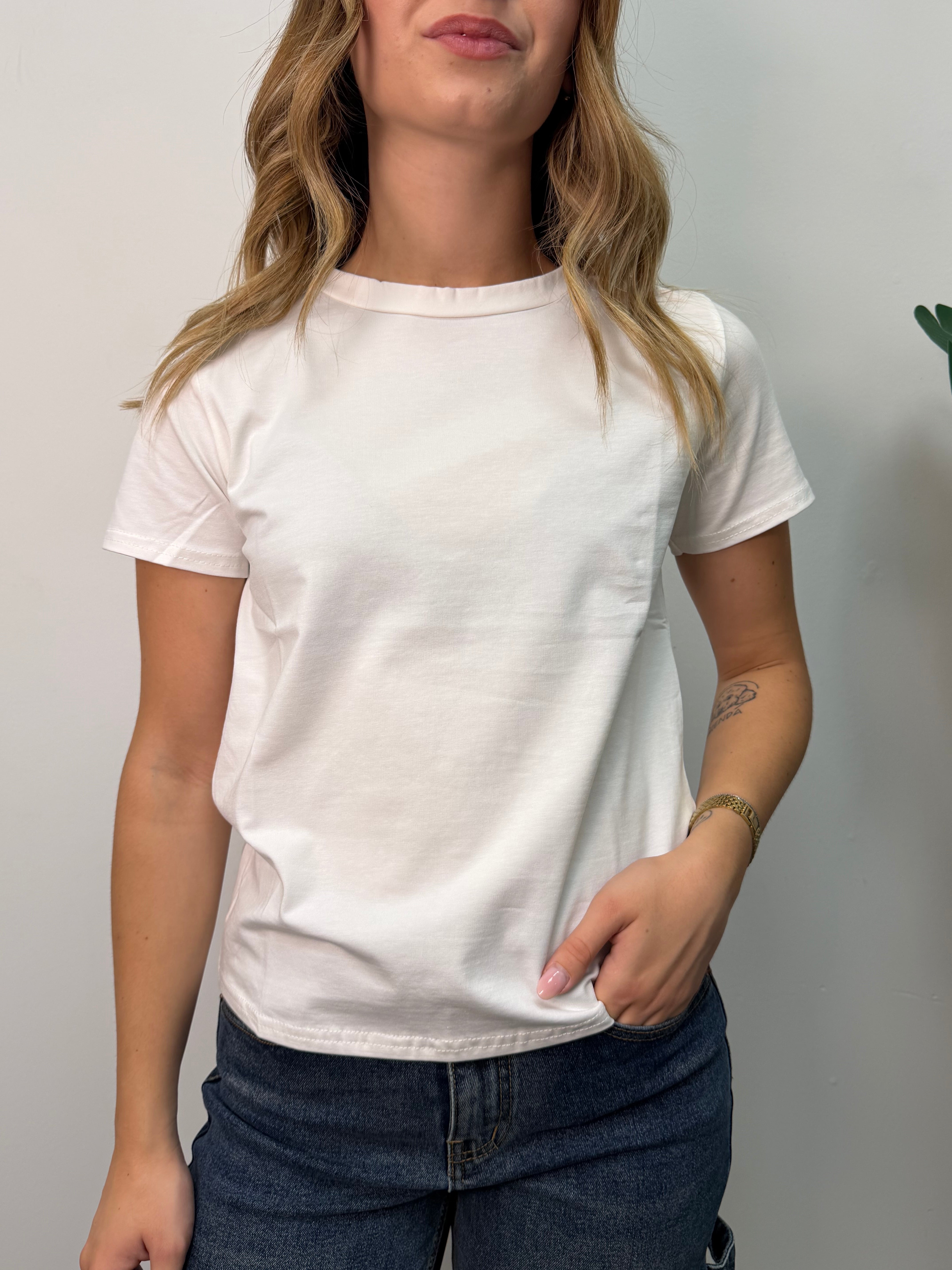 T-shirt girocollo basic MyD