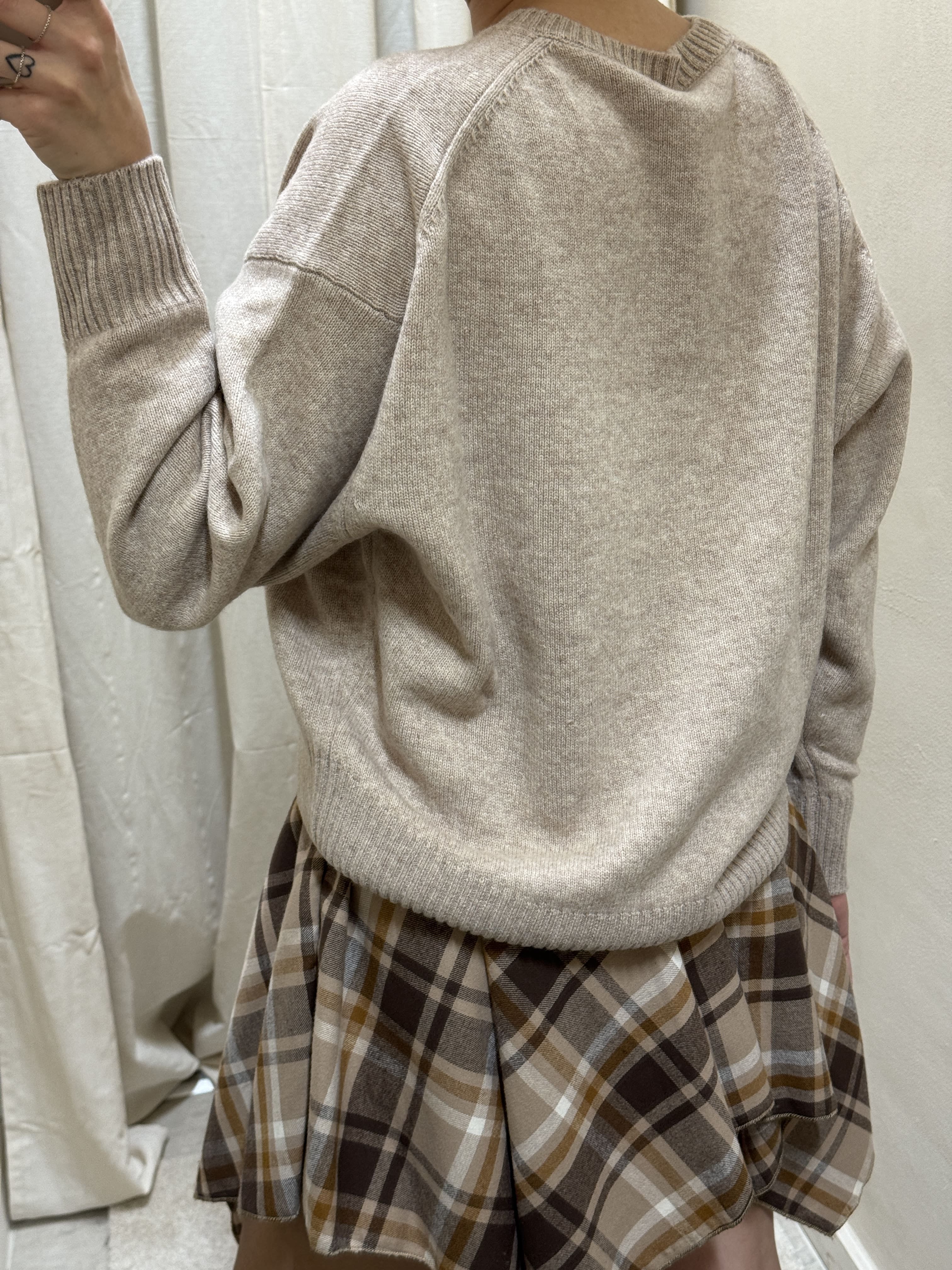 Maglione girocollo 100% lana Tensione In