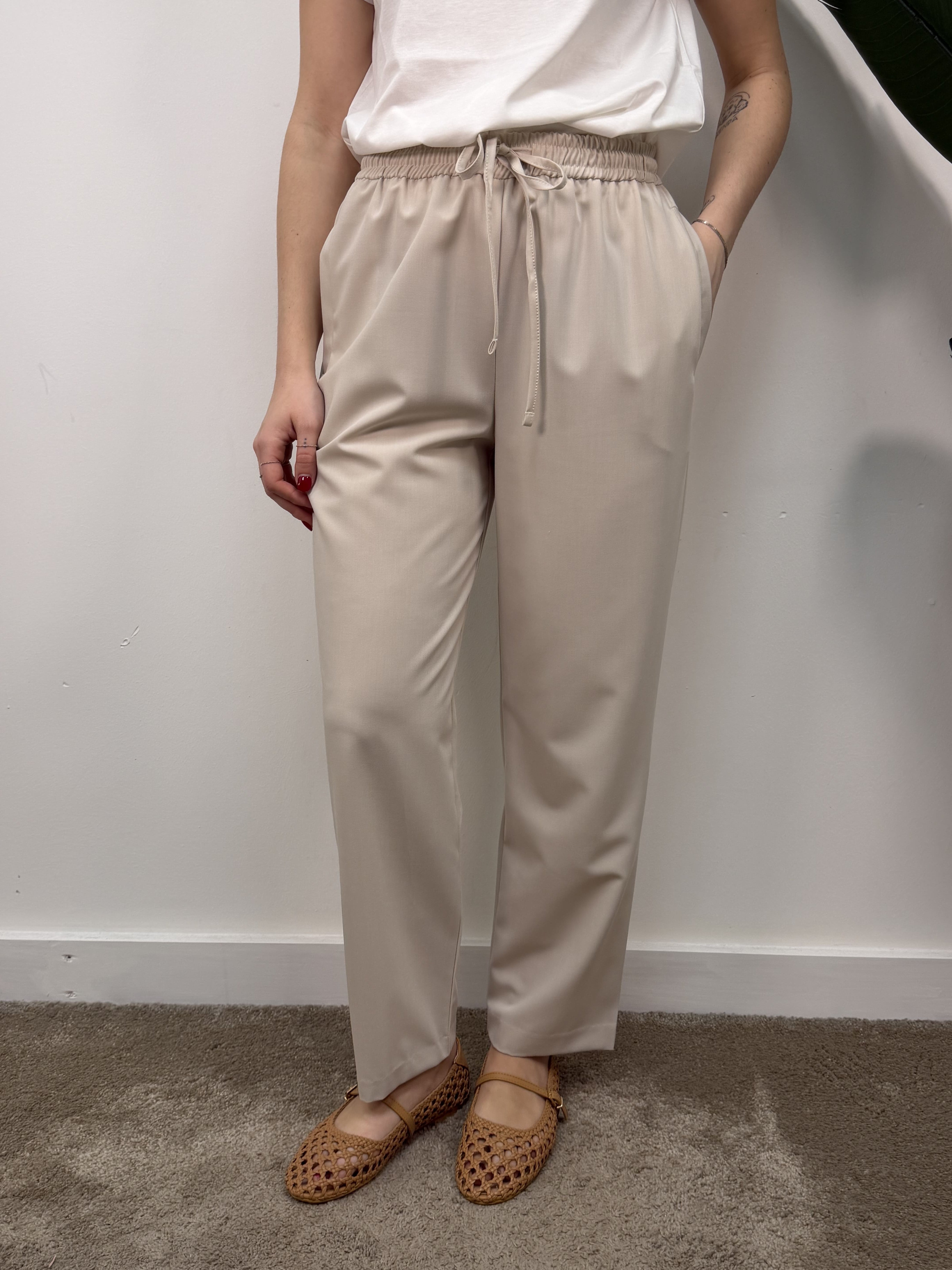 Pantalone elastico vita MYD