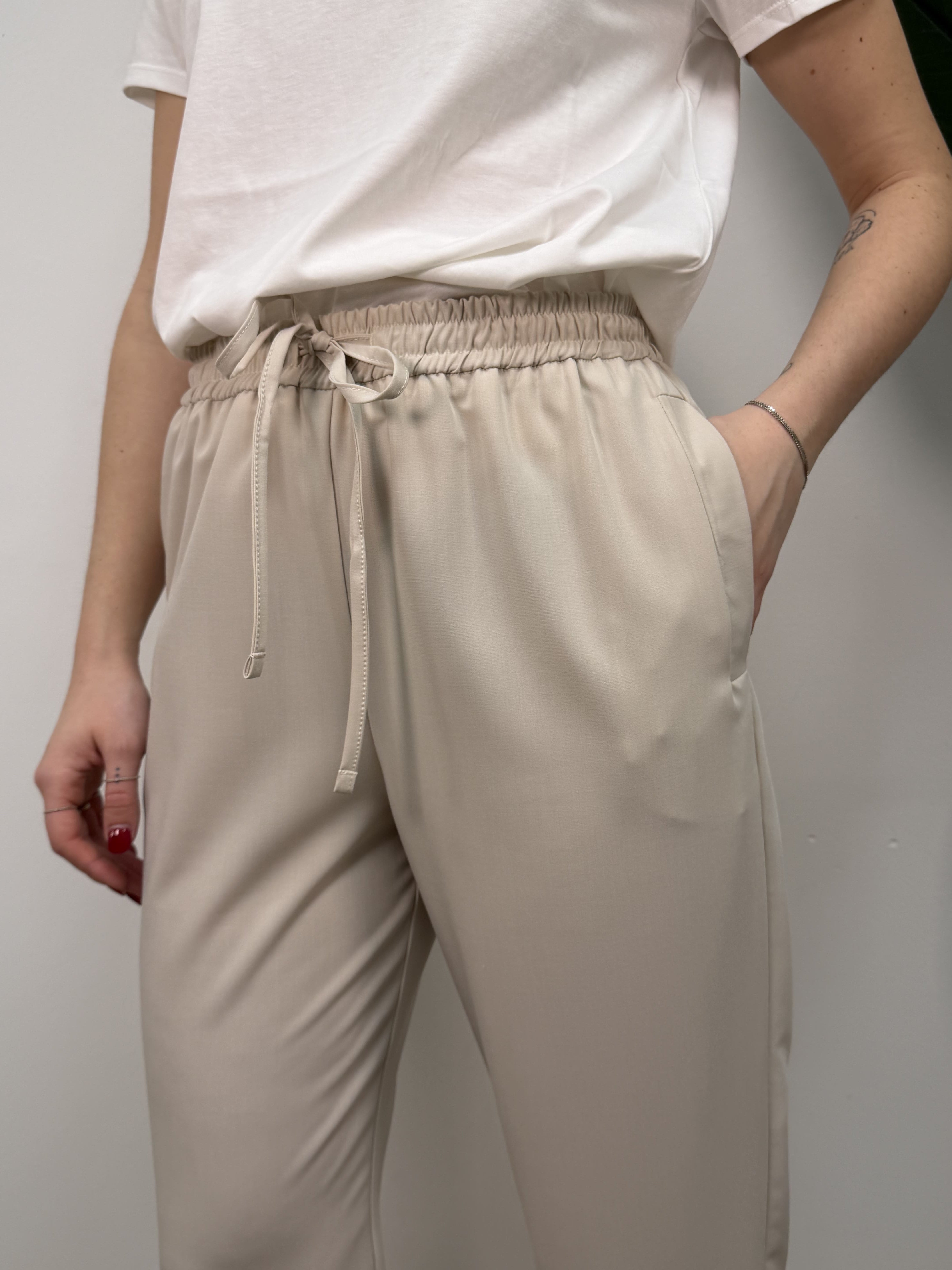 Pantalone elastico vita MYD