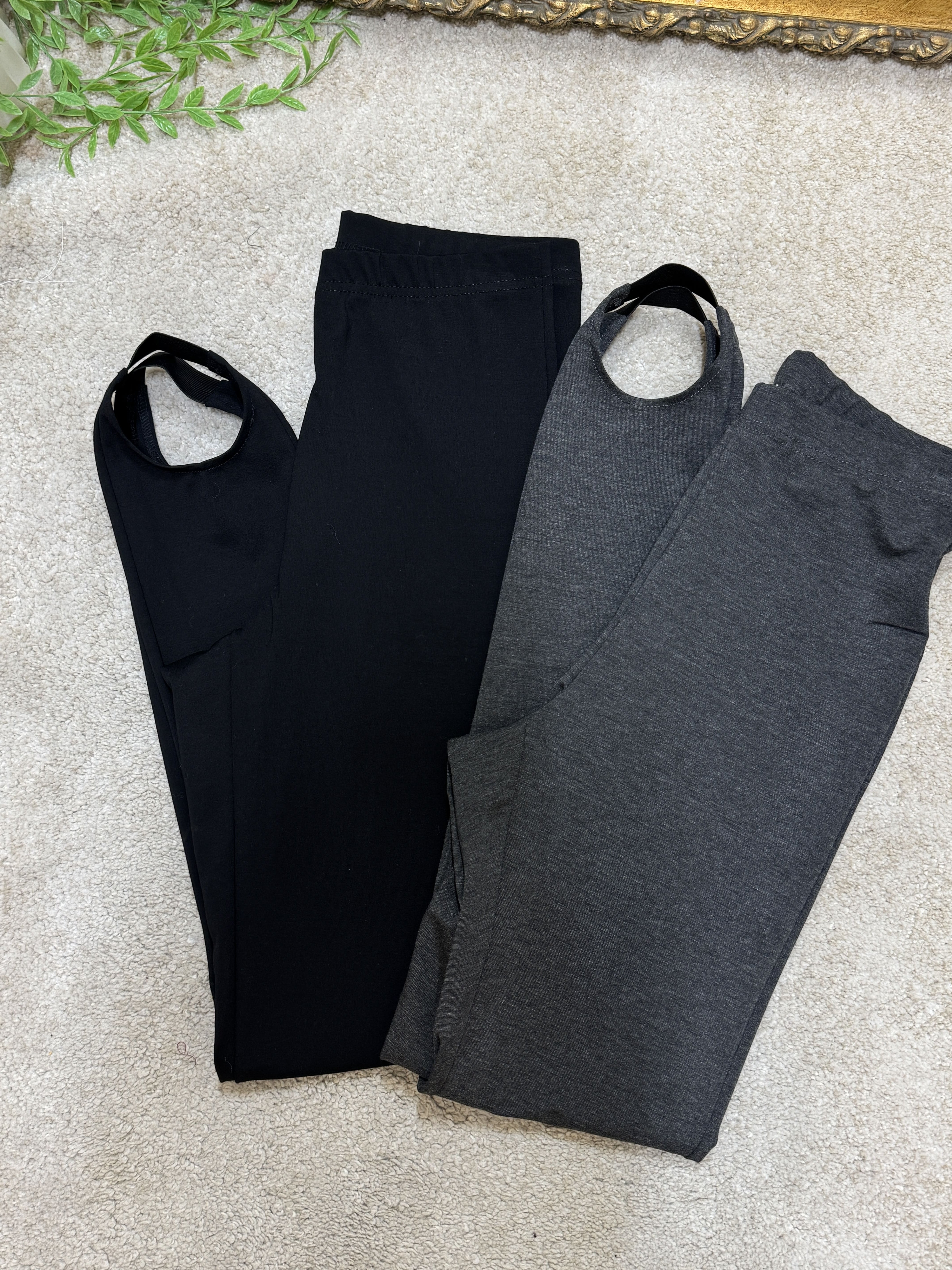 Leggings in punto milano con staffa Tensione In