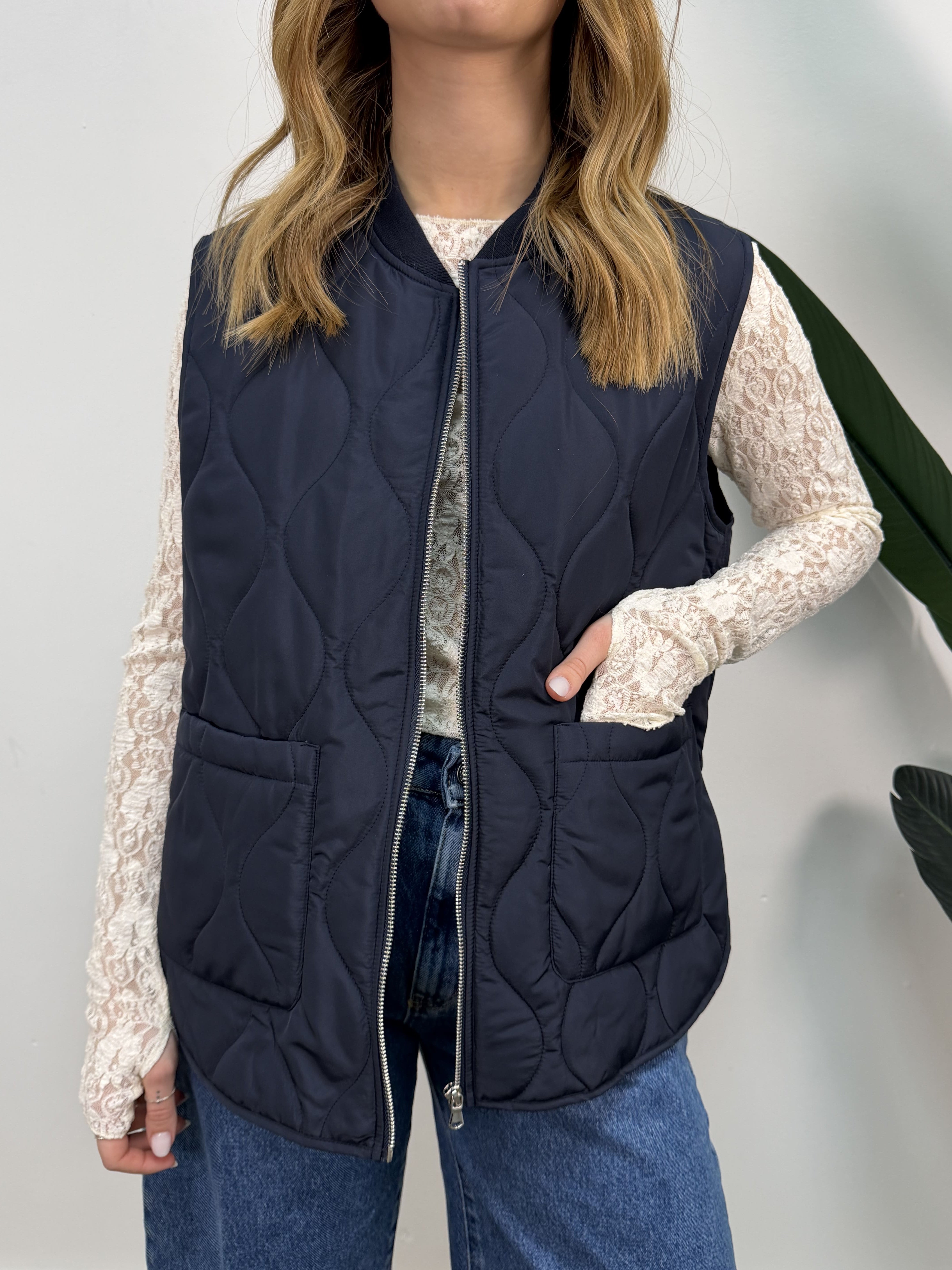 Gilet trapuntato Susy Mix