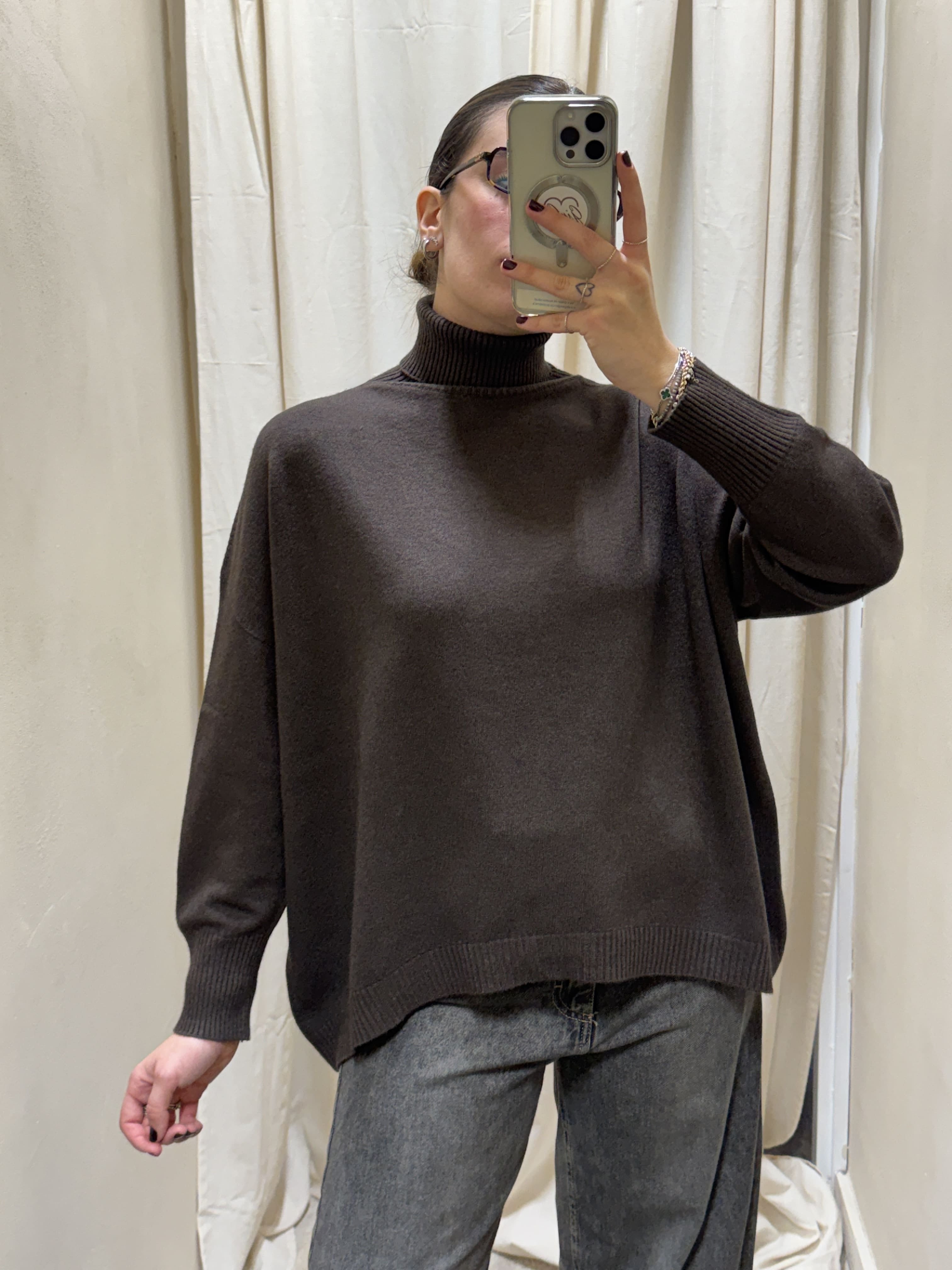 Maglione over collo alto HaveOne