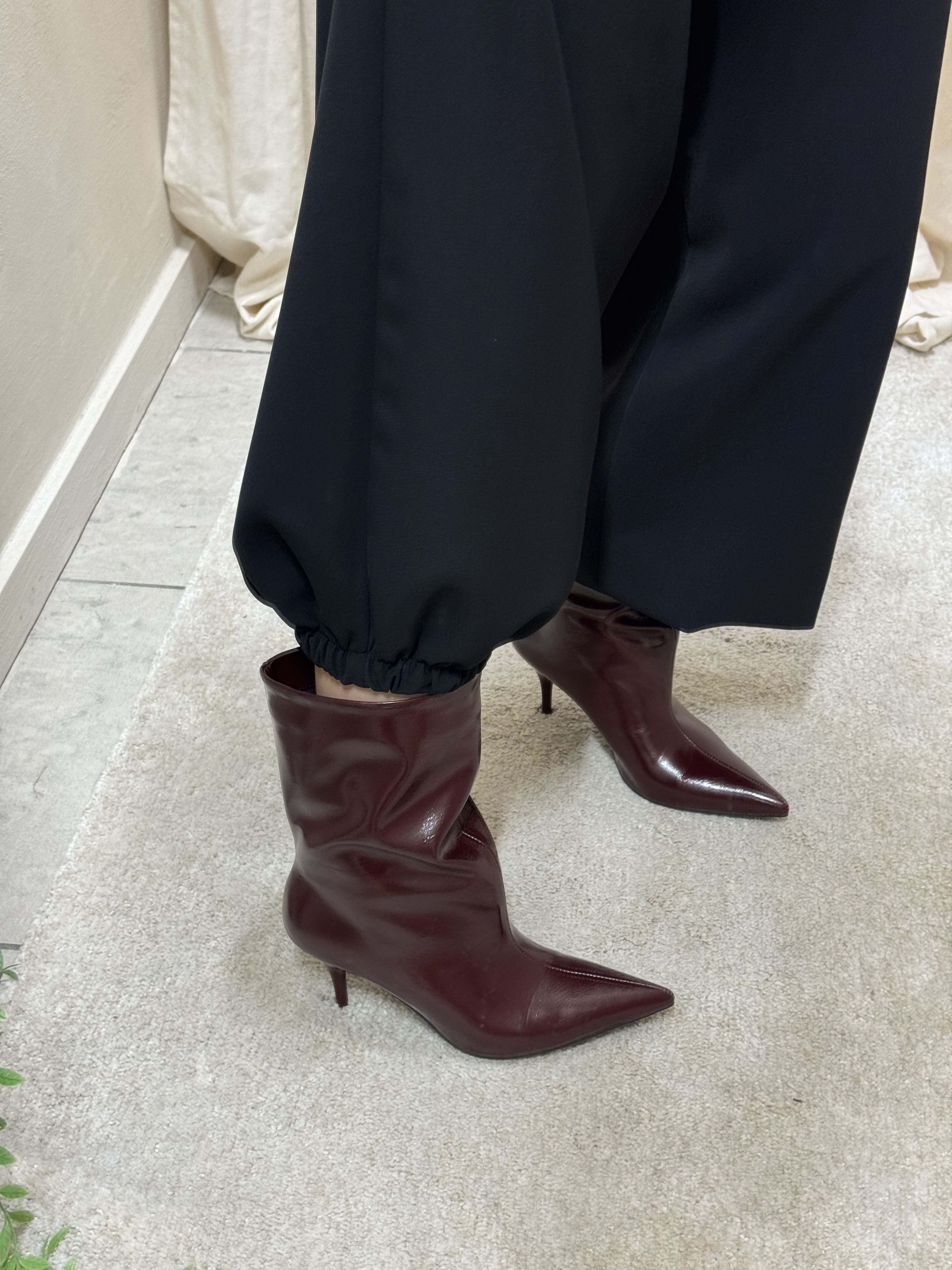 Pantalone palloncino con elastico sul fondo MyD