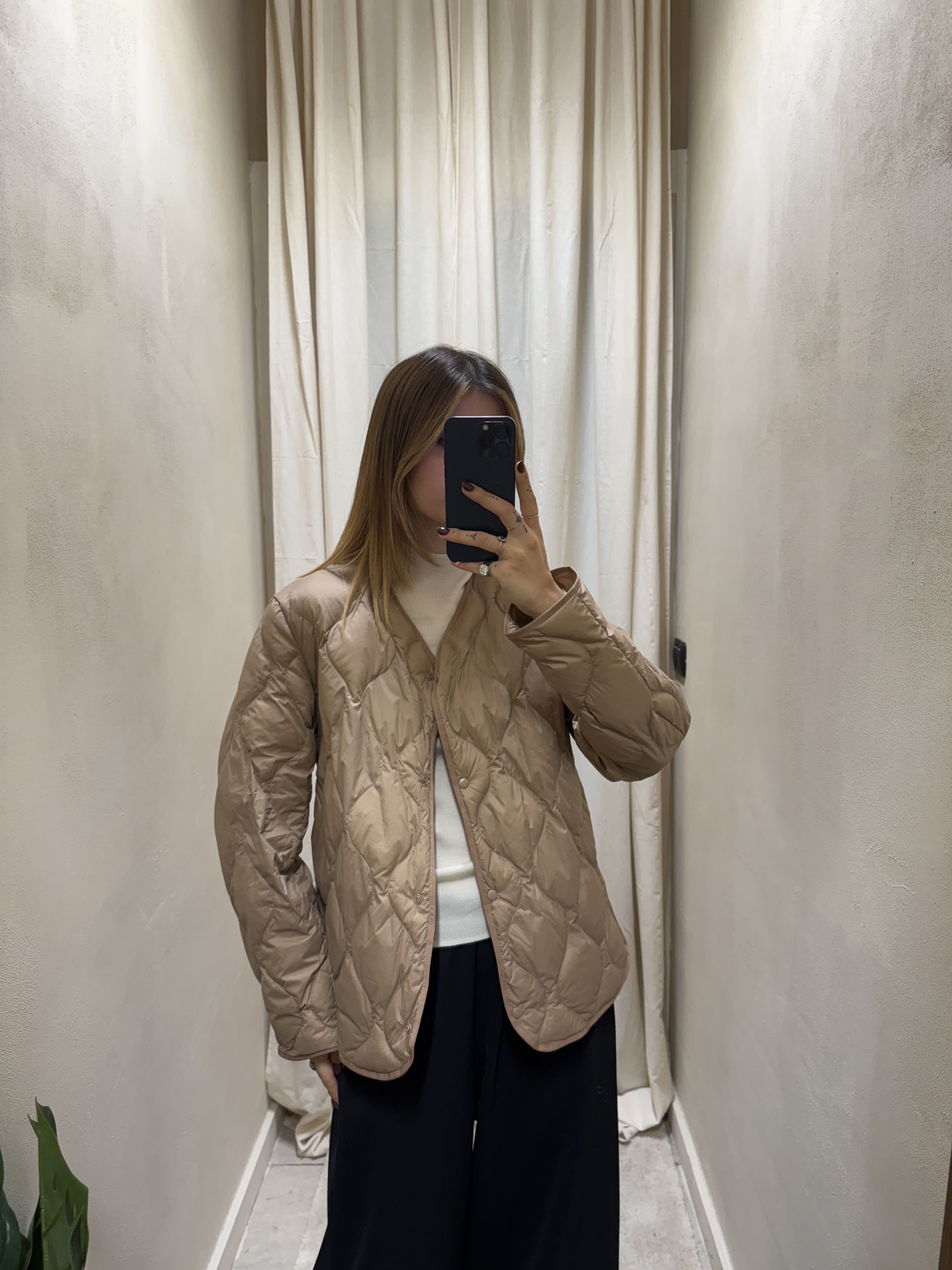 Piumino corto 100gr con impunture HaveOne