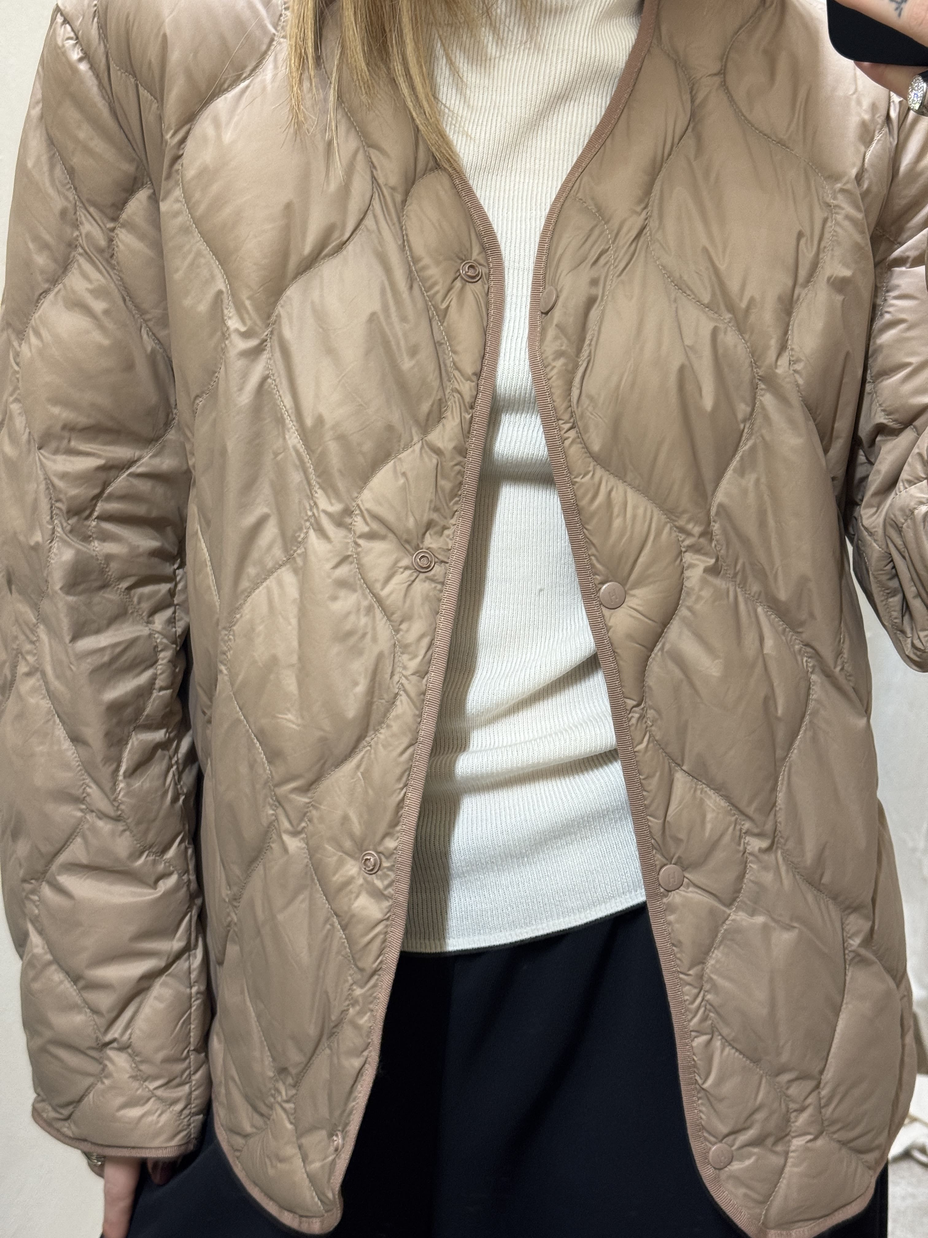 Piumino corto 100gr con impunture HaveOne