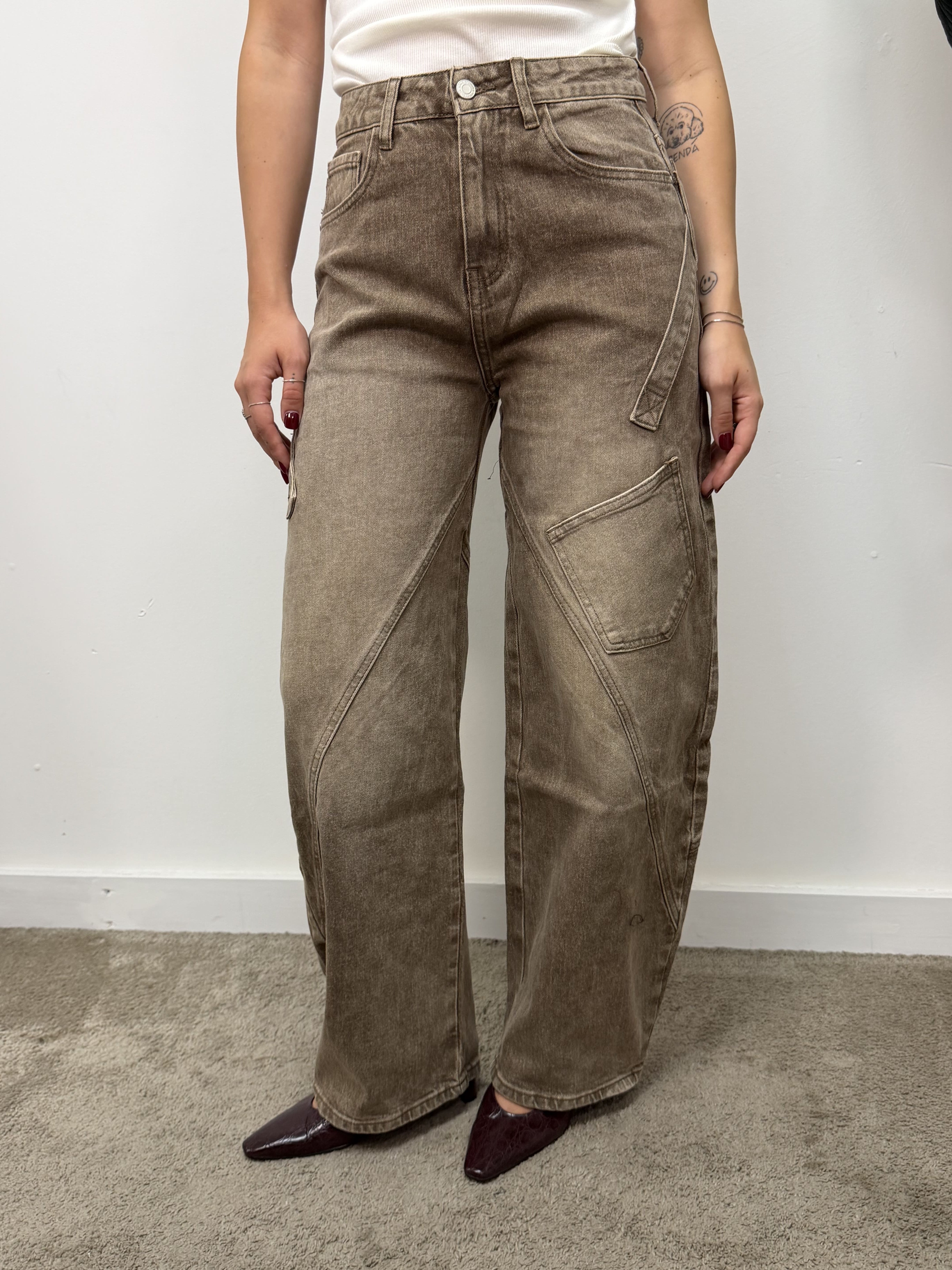 Jeans sand balloon work MyD