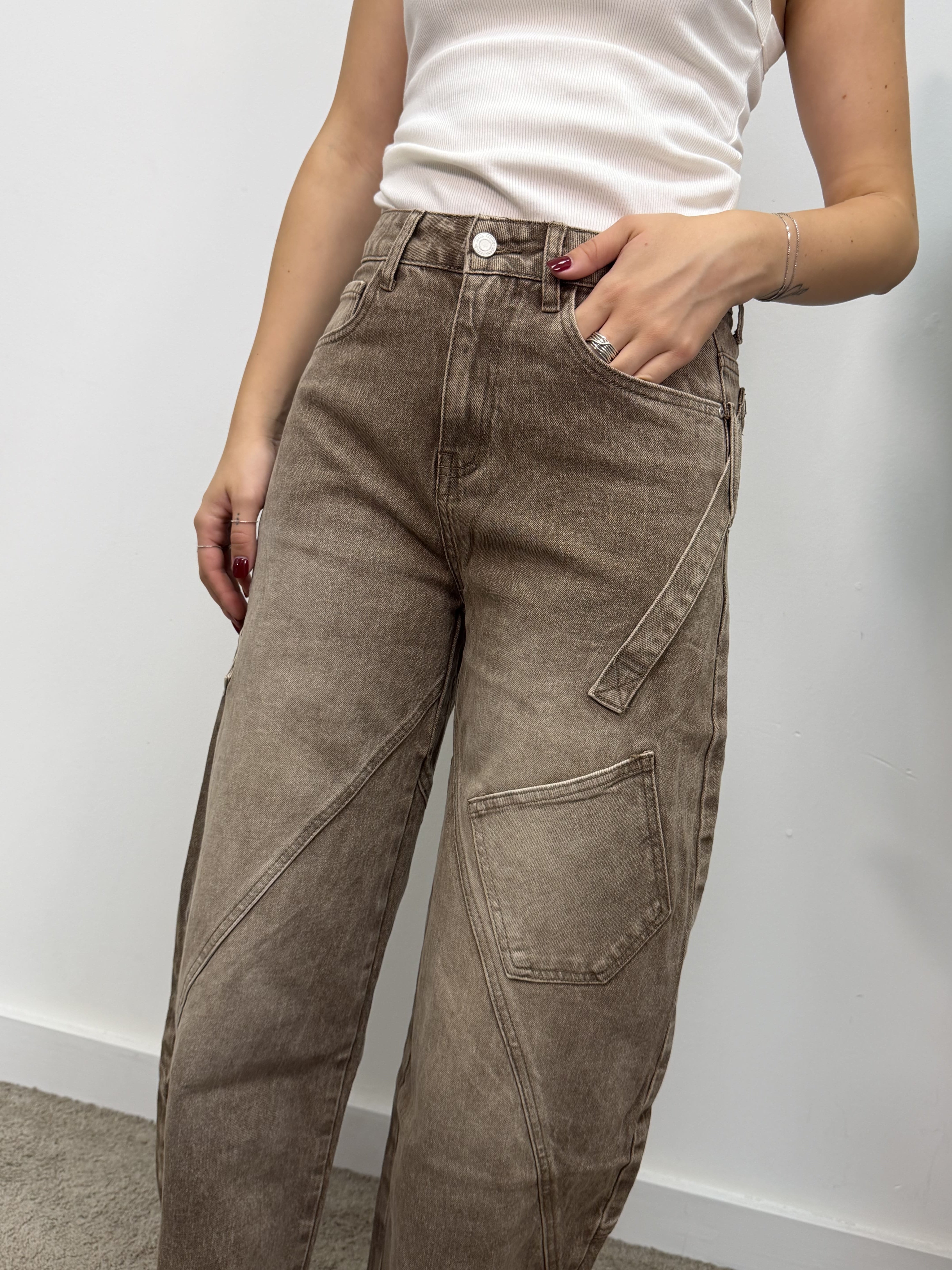 Jeans sand balloon work MyD