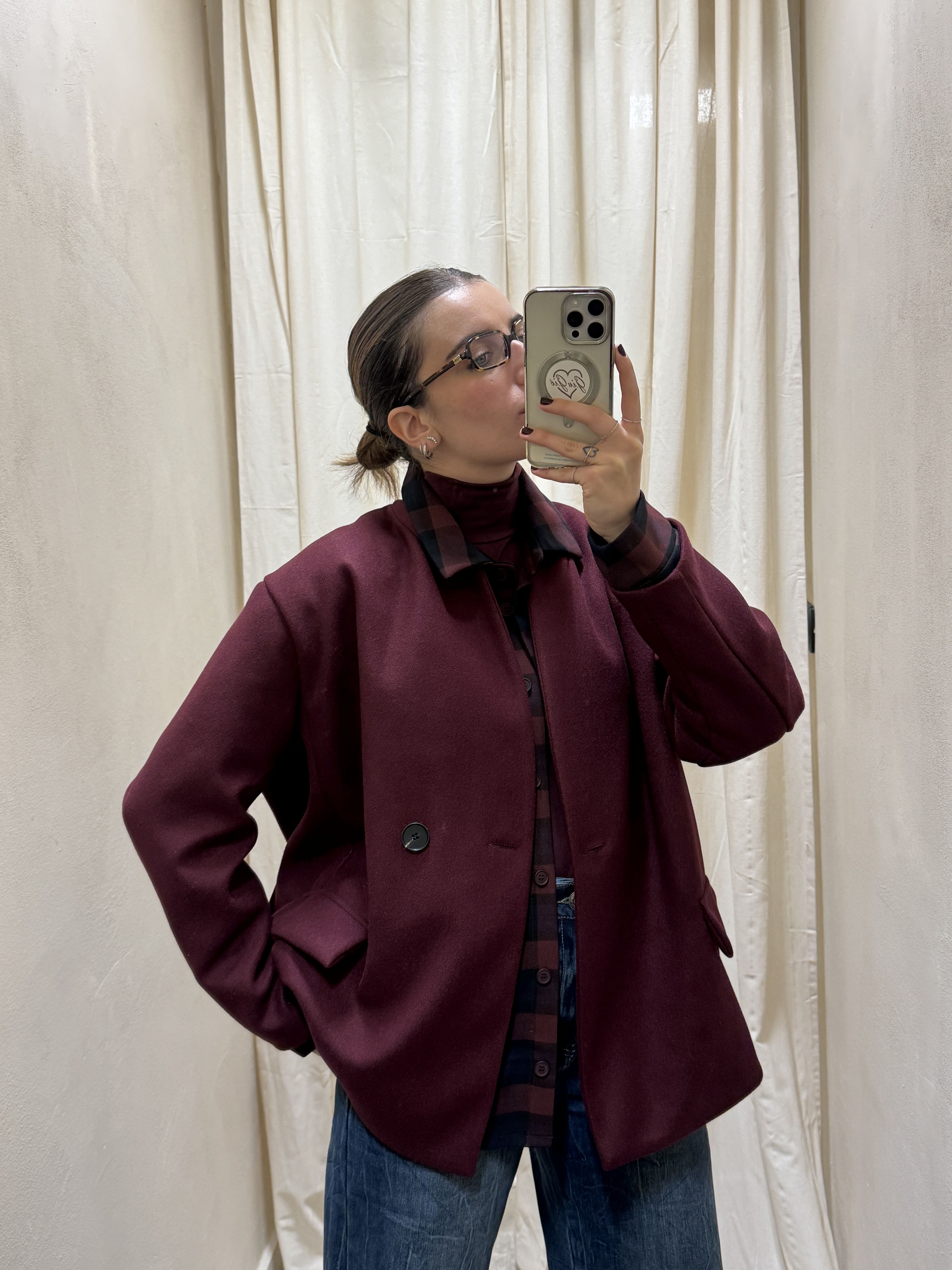 Cappottino taglio bomber over MyD