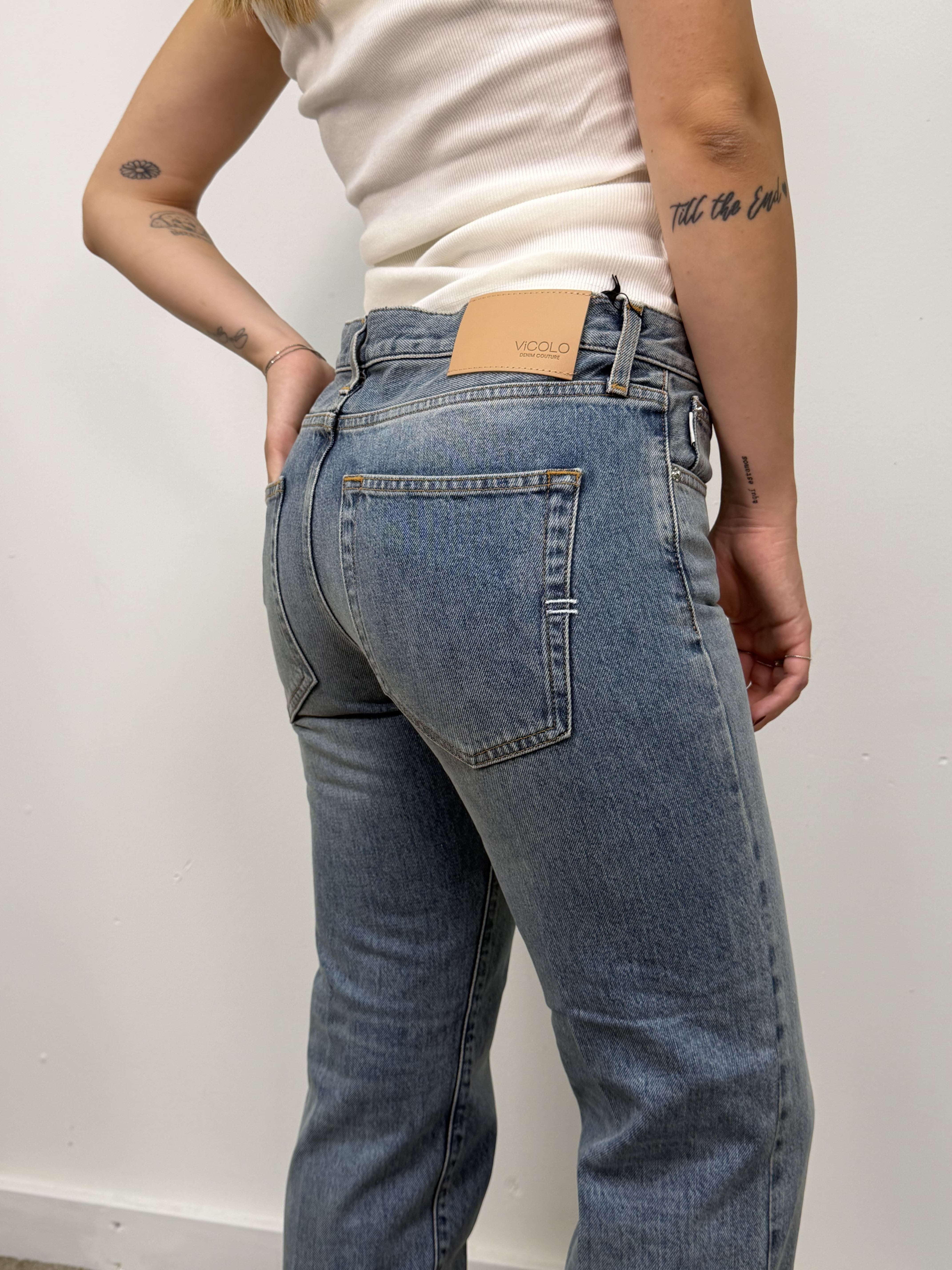 Jeans Zeke denim chiaro VICOLO