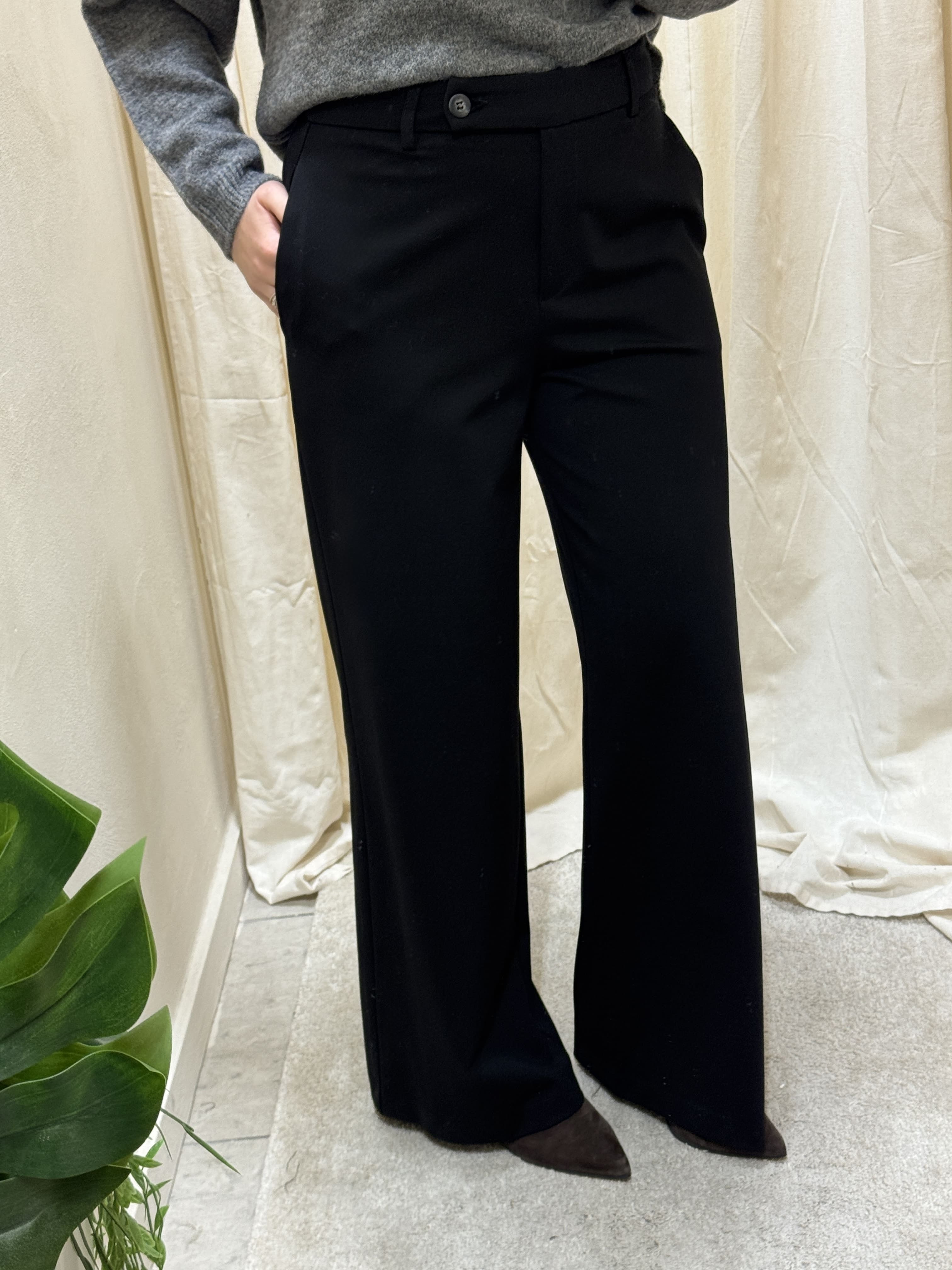 Pantalone gamba dritta punto milano Tensione In