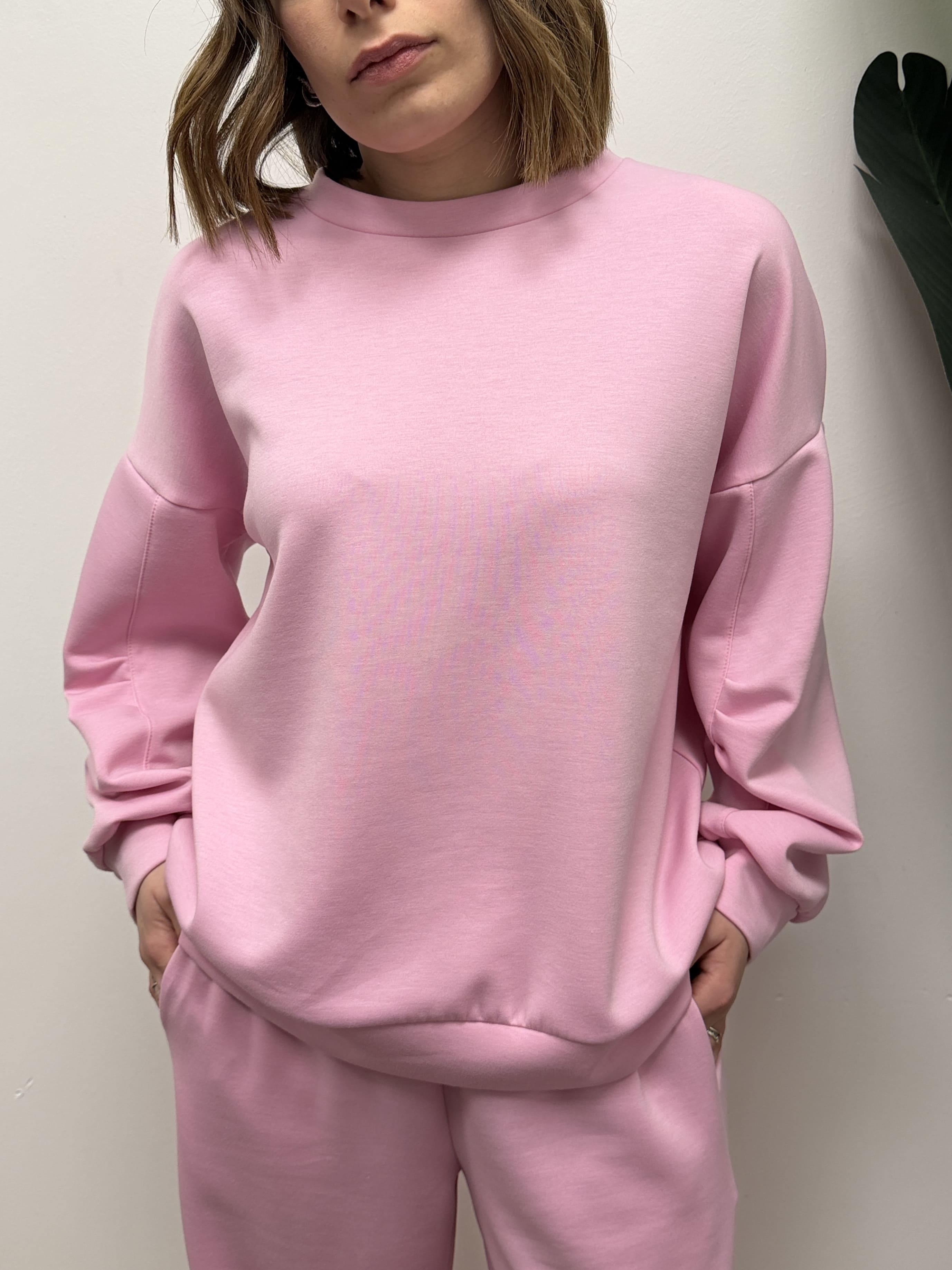 Coord-set morbidone felpa + pantalone MyD