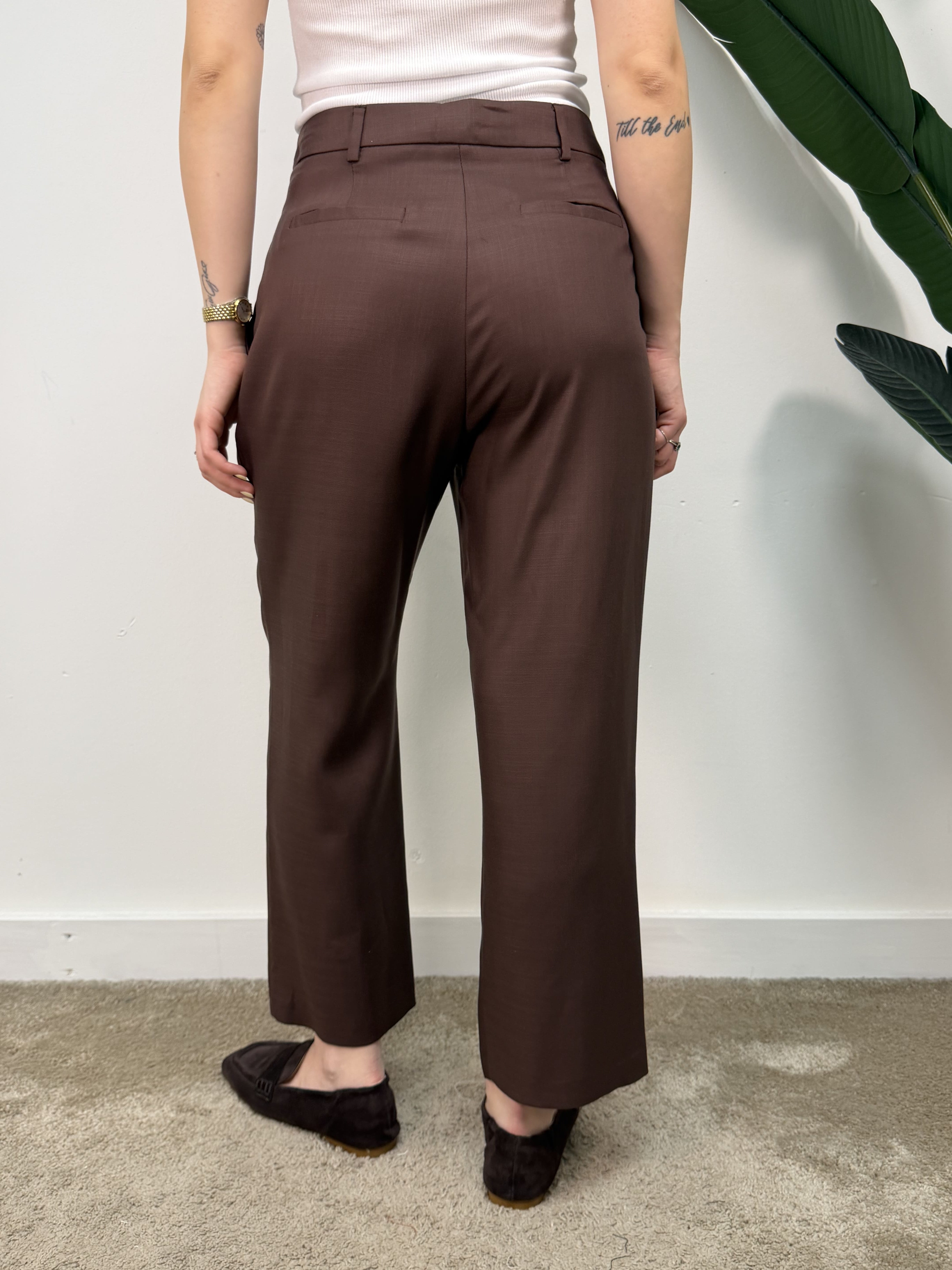 Pantalone gamba dritta lyocell MyD