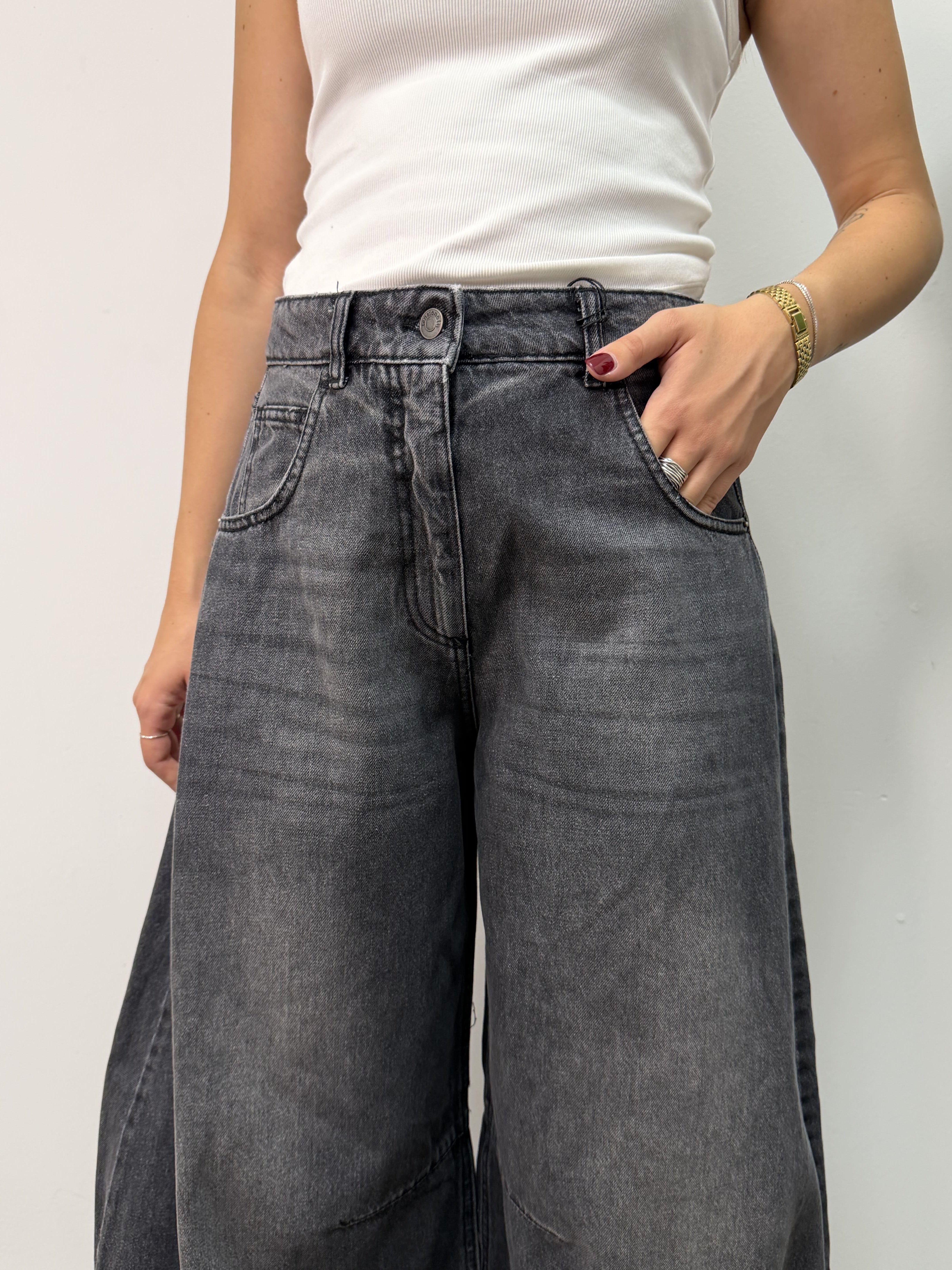 Jeans mod. Louvre grigio Tensione In