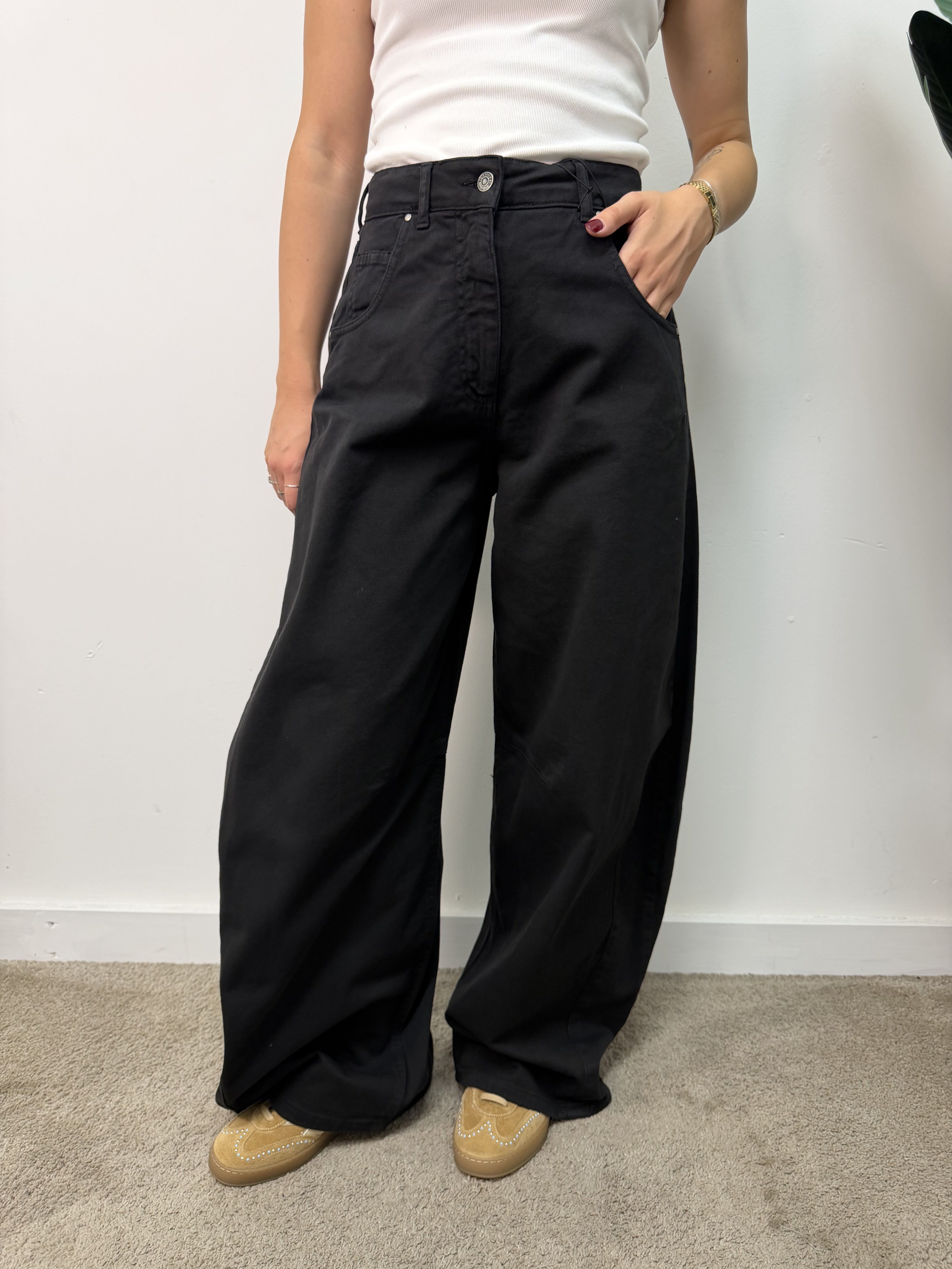 Jeans mod. Louvre nero Tensione In