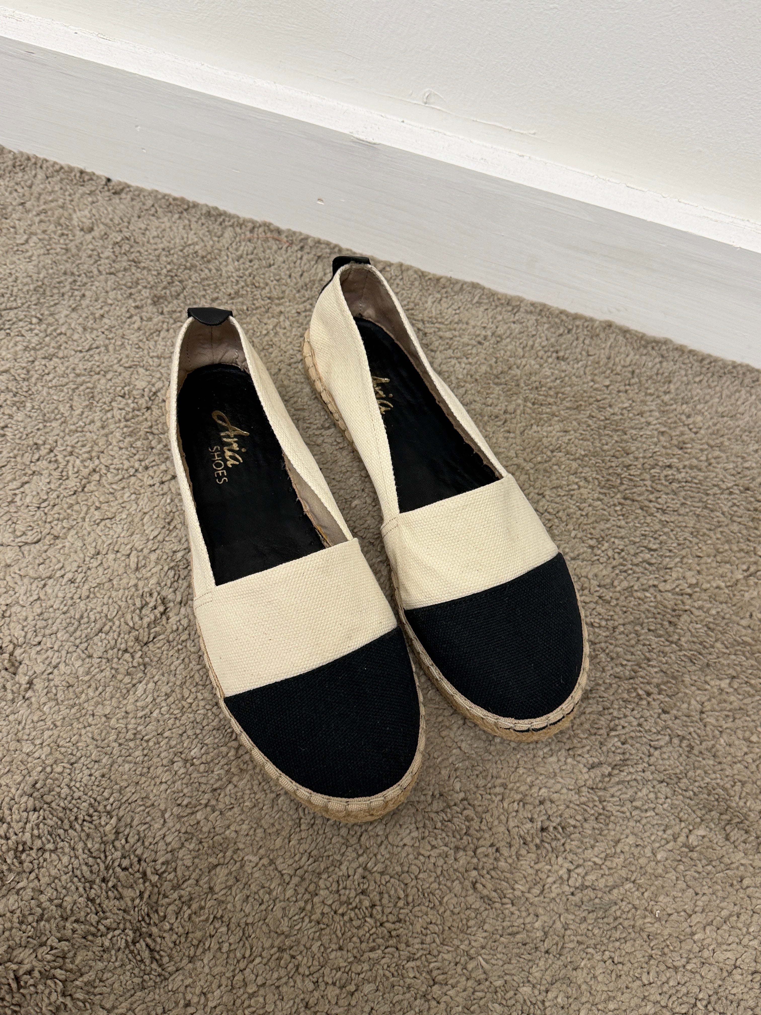 Espadrillas in canvas bicolore Aria