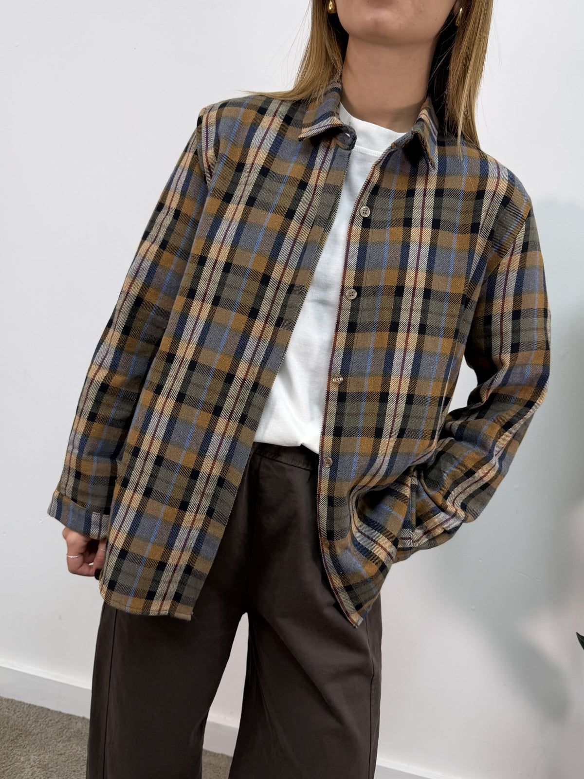 Camicia check in flanella MyD