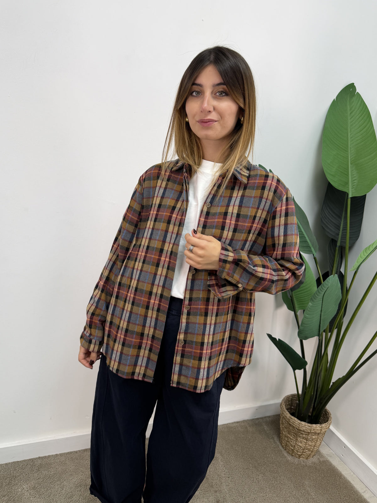 Camicia check in flanella MyD
